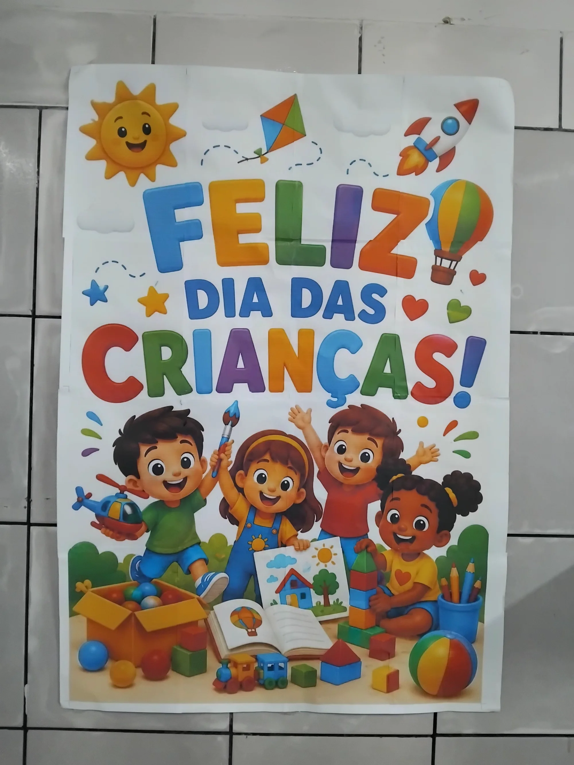 🌈 Painel Grande 16 folhas a4 – Dia das Crianças 🧸🎈 (cópia) — amostra 1: 🌈 Painel Grande 16 folhas a4 – Dia das Crianças…