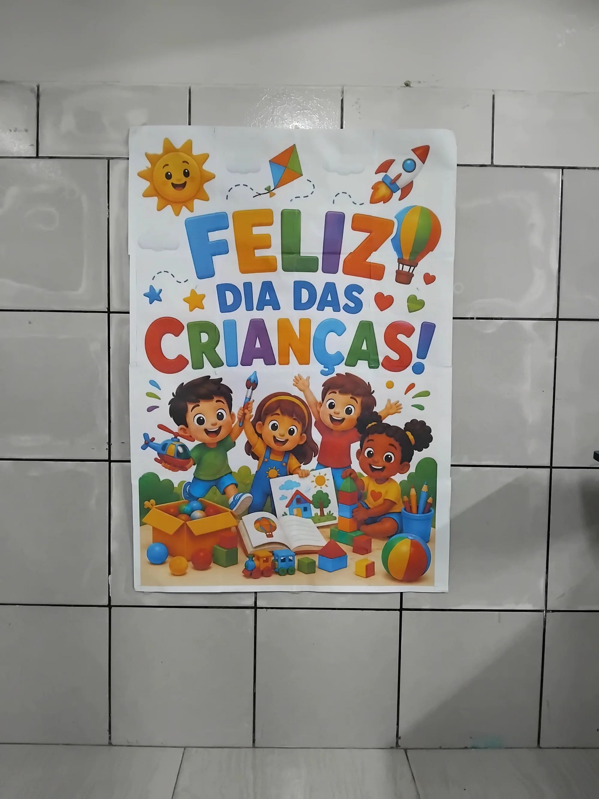🌈 Painel Grande 16 folhas a4 – Dia das Crianças 🧸🎈 (cópia) — amostra 2: 🌈 Painel Grande 16 folhas a4 – Dia das Crianças…