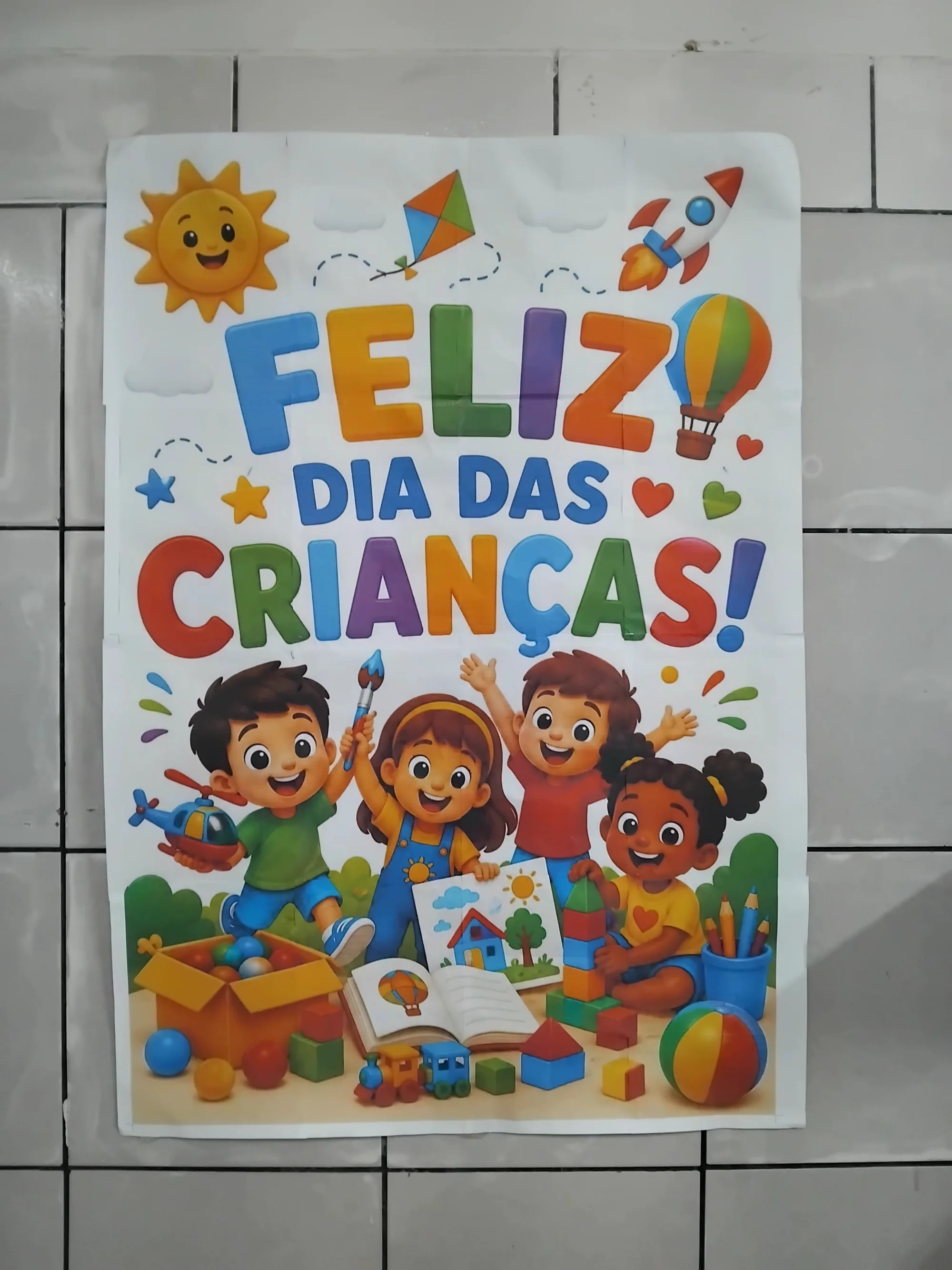 🌈 Painel Grande 16 folhas a4 – Dia das Crianças 🧸🎈 (cópia) — amostra 3: 🌈 Painel Grande 16 folhas a4 – Dia das Crianças…