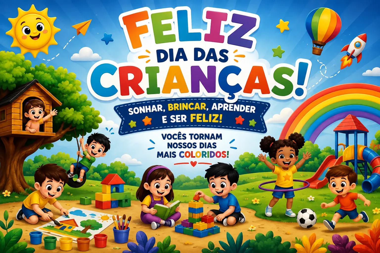 Painel Grande 16 folhas a4 – Dia das Crianças 🧸🎈 — amostra 2: Painel Grande 16 folhas a4 – Dia das Crianças… Painel Grande 16 folhas a4 – Dia das Crianças 🧸🎈 — amostra 2: Painel Grande 16 folhas a4 – Dia das Crianças…