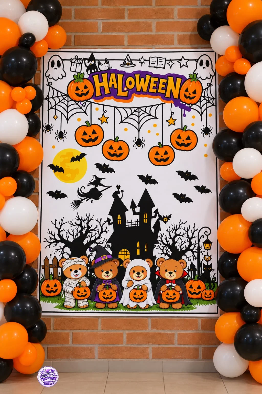 PAINEL HALLOWEEN – URSINHOS — capa do material