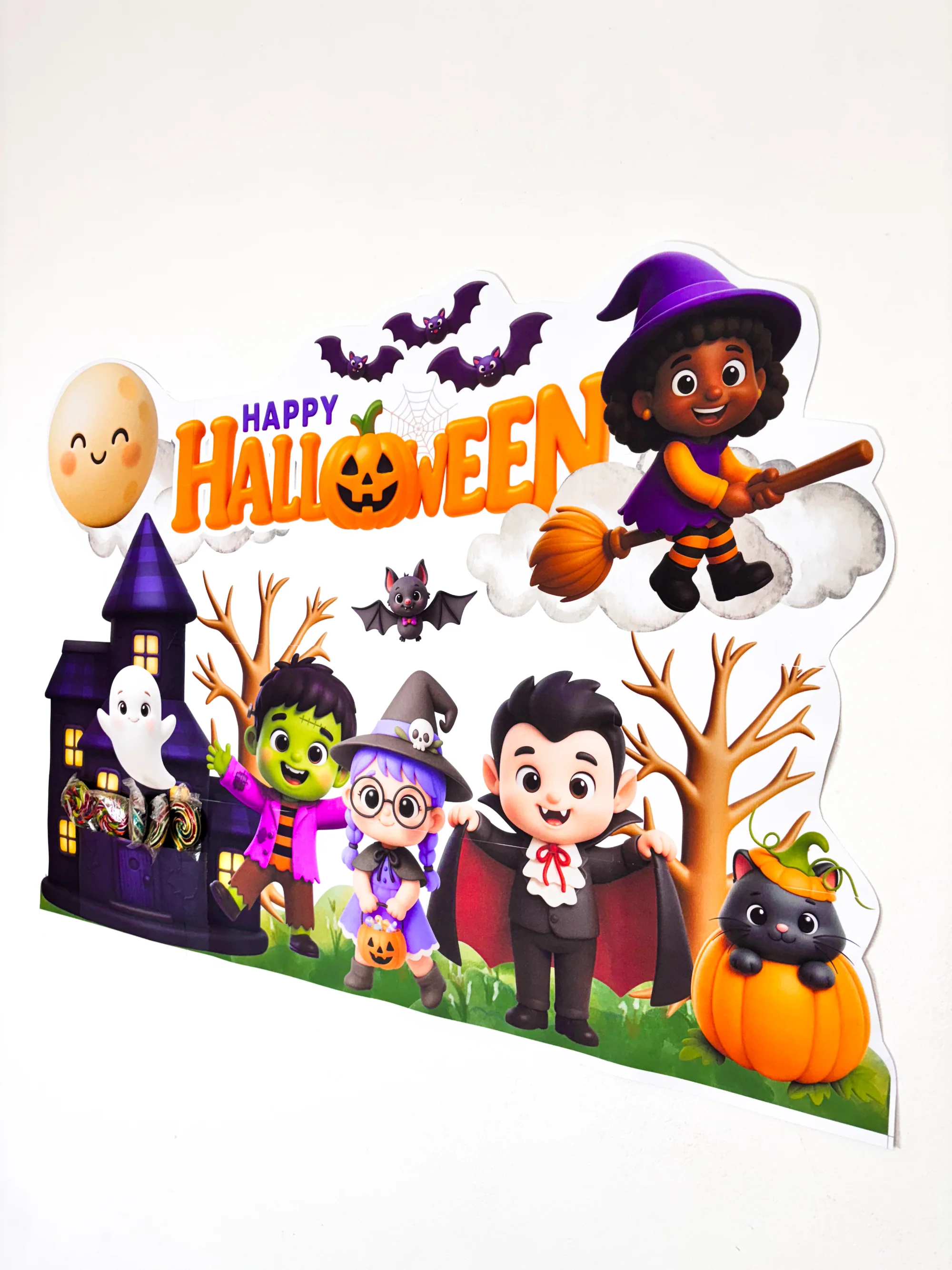 Painel Happy Halloween – Decoração para Sala de Aula — amostra 5: Transforme a sala em um cantinho mágico de Halloween com… Painel Happy Halloween – Decoração para Sala de Aula — amostra 5: Transforme a sala em um cantinho mágico de Halloween com…
