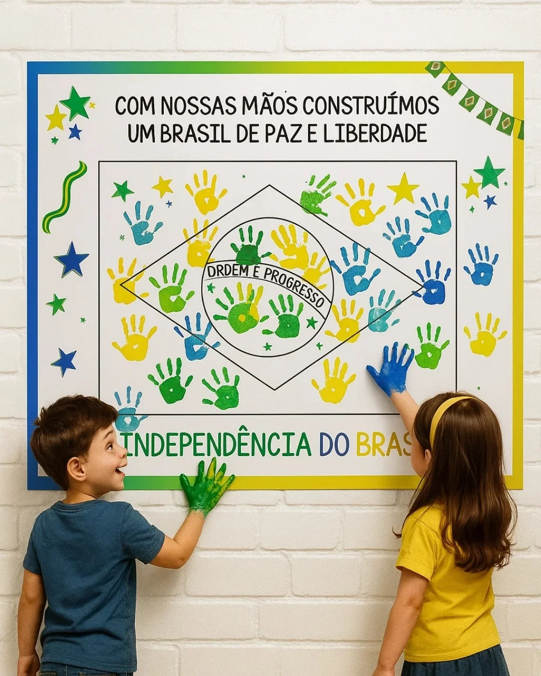 PAINEL INDEPENDÊNCIA - BANDEIRA DO BRASIL — capa do material