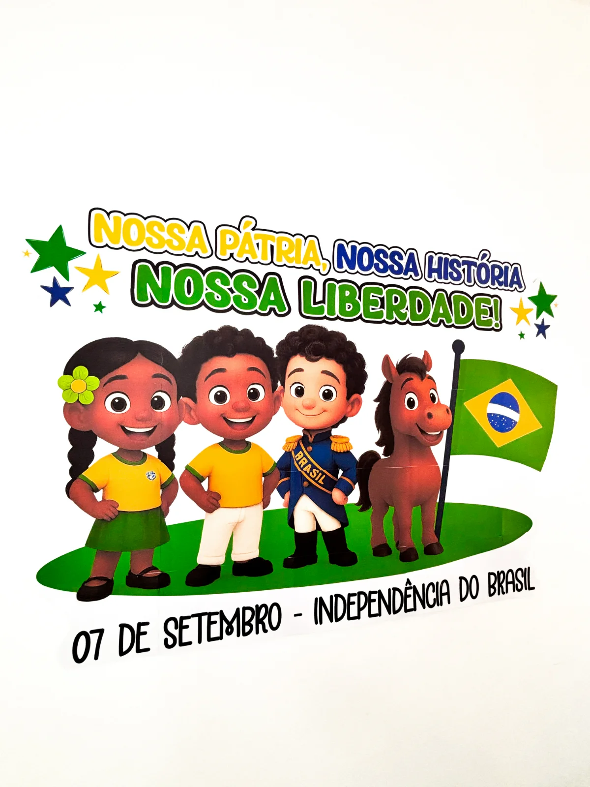Painel Independência do Brasil – PDF para Imprimir — amostra 1: O que vem no material Painel Independência do Brasil – PDF para Imprimir — amostra 1: O que vem no material