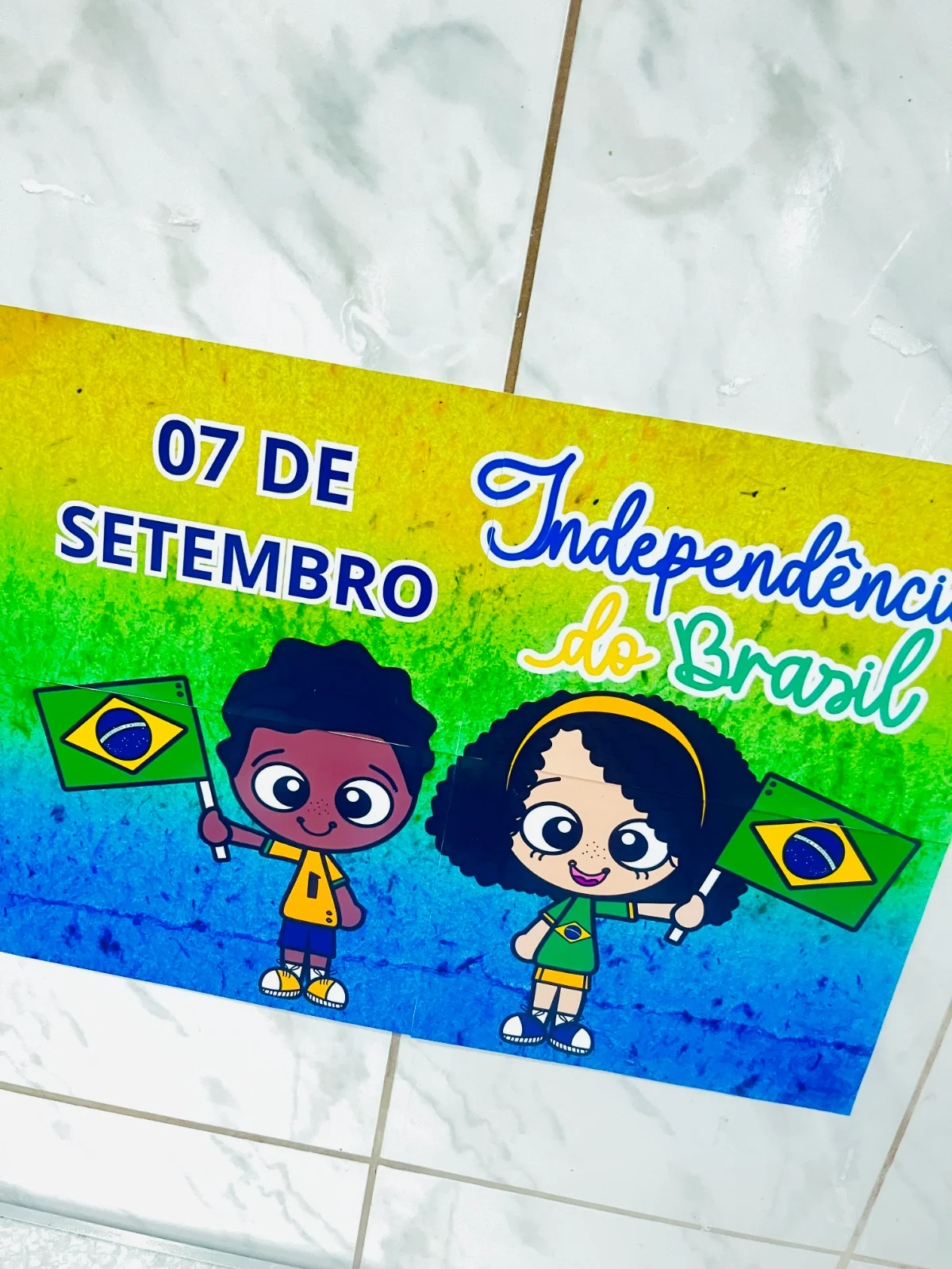 💚 PAINEL – INDEPENDÊNCIA DO BRASIL 💛 – PDF para Imprimir — amostra 4: Celebre o 7 de Setembro de forma criativa e…