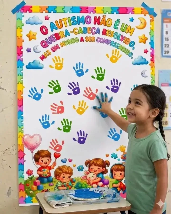 Painel interativo autismo — capa do material