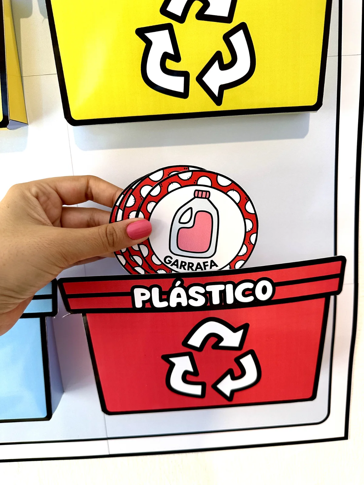 Painel interativo coleta seletiva — amostra 2: Cartaz Coleta Seletiva para trabalhar o tema Meio Ambiente com as crianças…