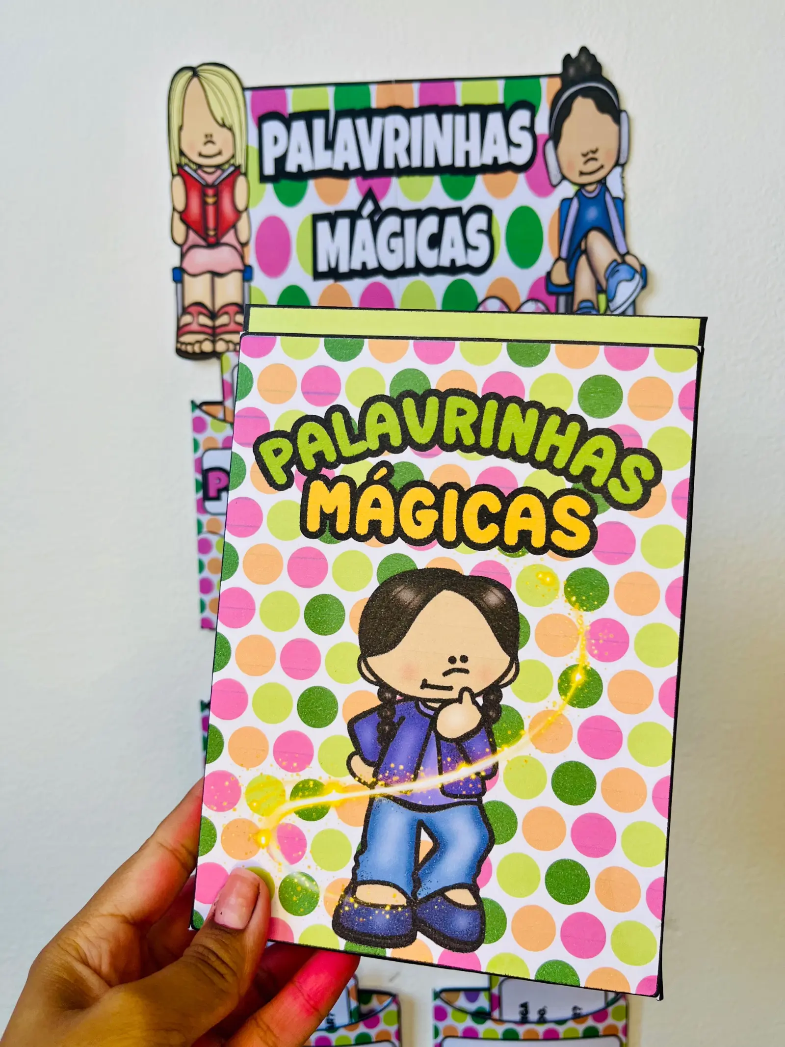 Painel Interativo das Palavrinhas Mágicas — amostra 2: Ensinar bons valores e a importância das palavras gentis ficou ainda…