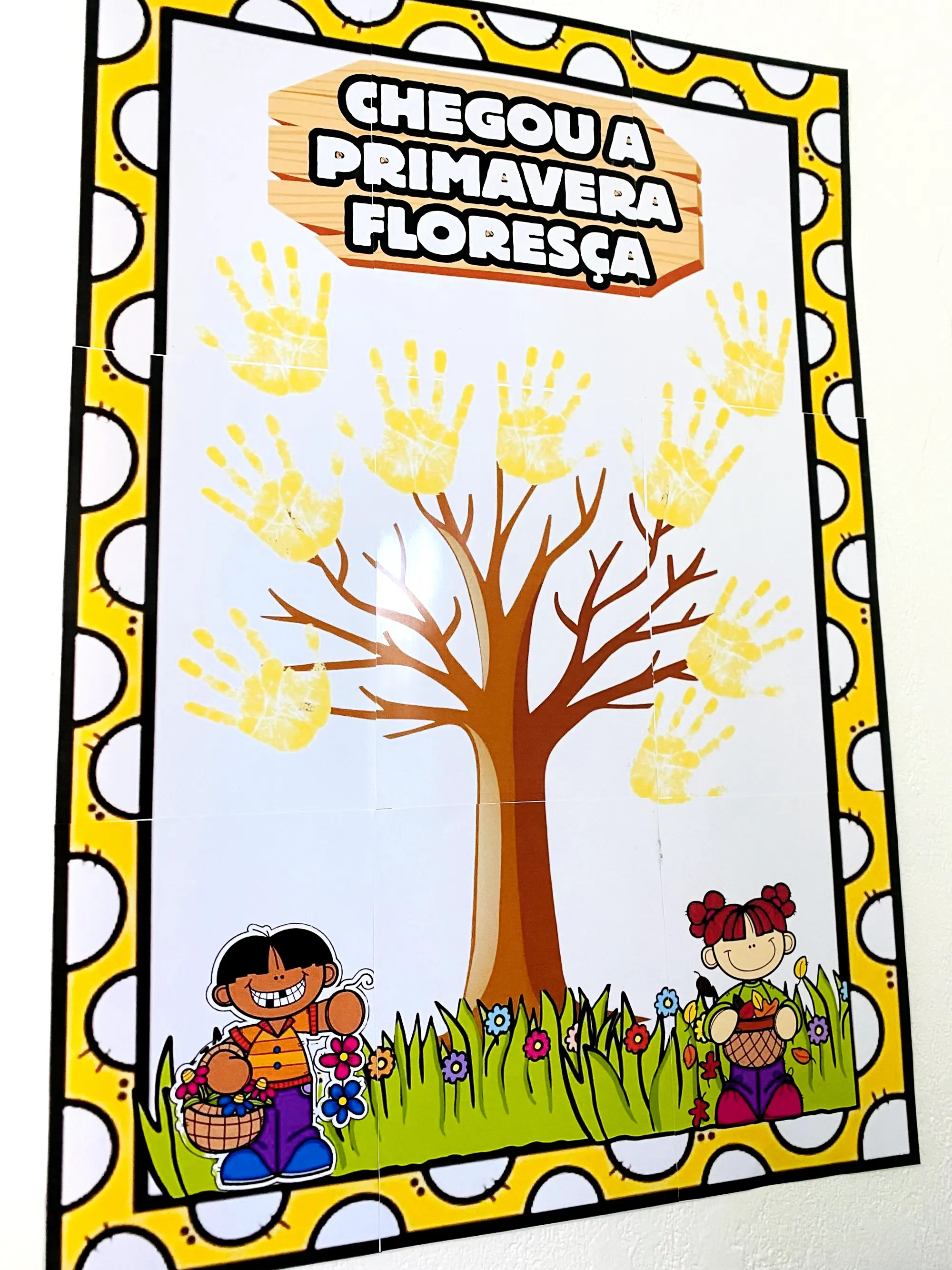 Painel Interativo de Primavera – 9 Páginas | Atividade Artística — capa do material