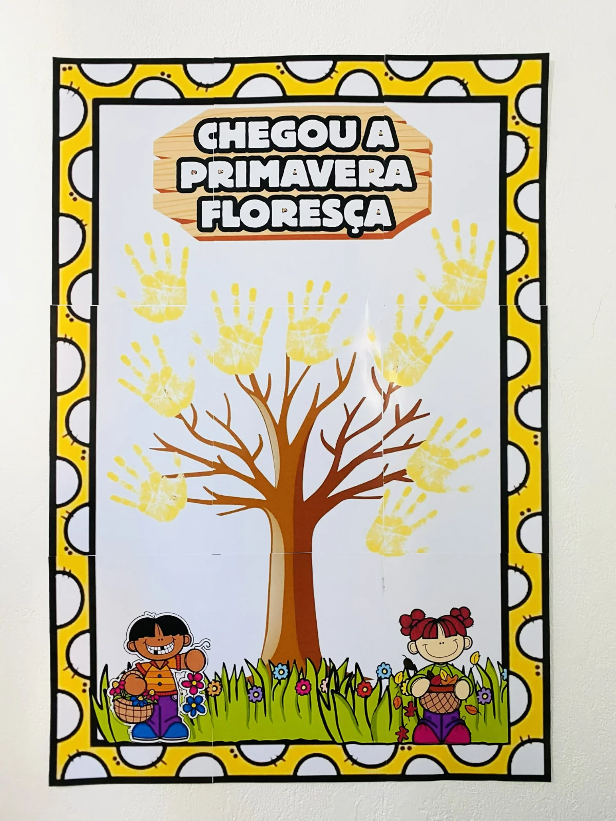 Painel Interativo de Primavera — capa do material