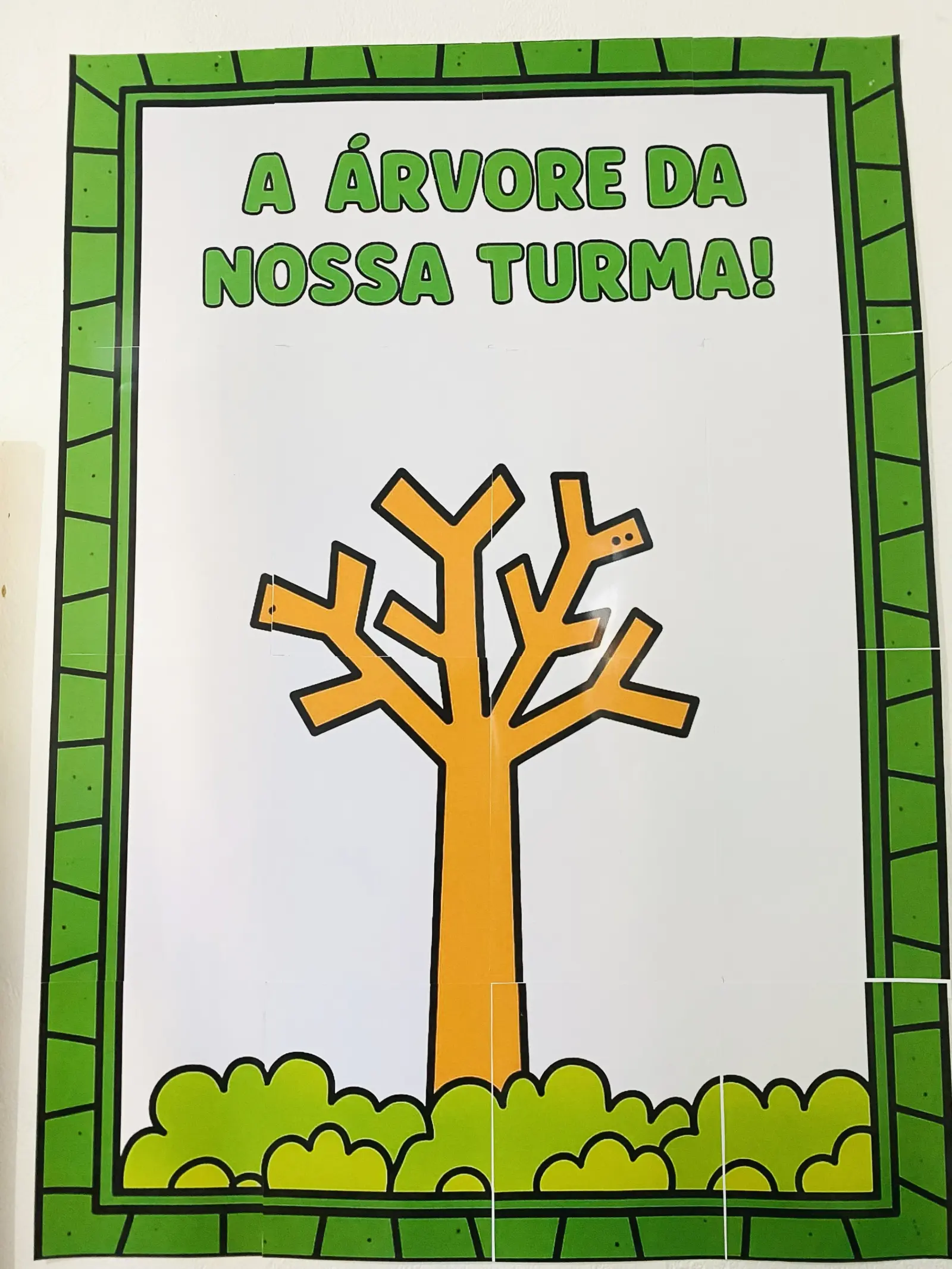 Painel Interativo Dia da Árvore Revenda – PDF para Imprimir — capa do material