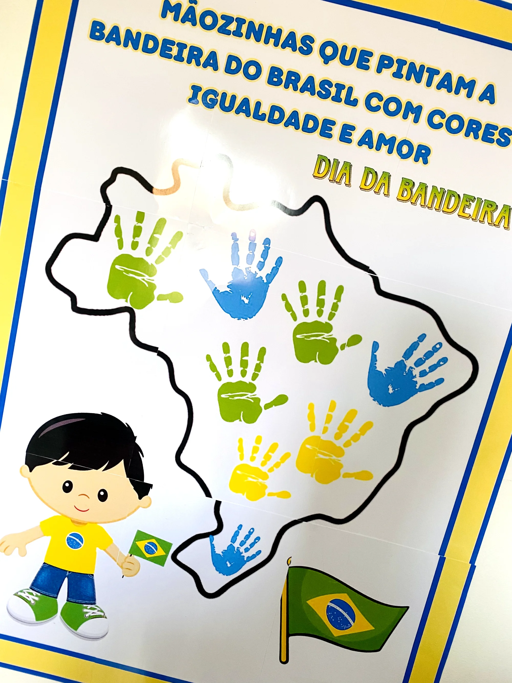 Painel Interativo – Dia da Bandeira | Ed. Infantil e anos iniciais — amostra 1: O Painel Interativo – Dia da Bandeira é um…