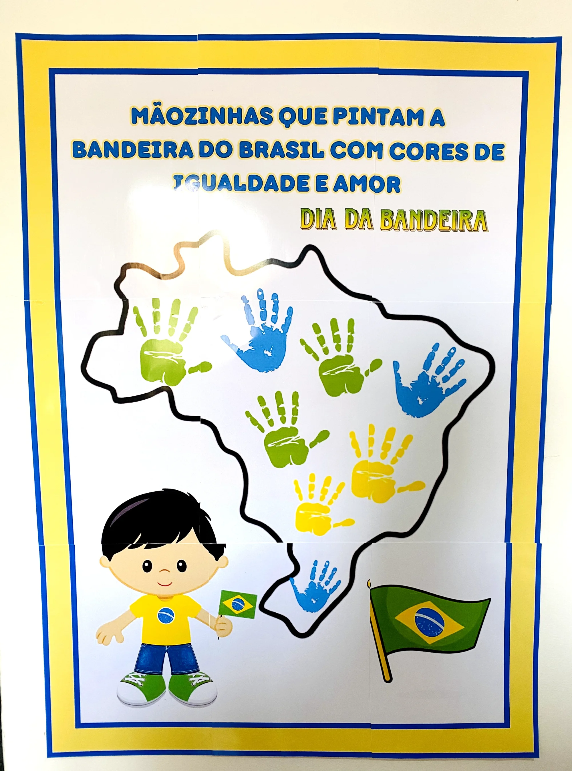 Painel Interativo – Dia da Bandeira | Ed. Infantil e anos iniciais — amostra 2: Celebre o Dia da Bandeira com um painel…