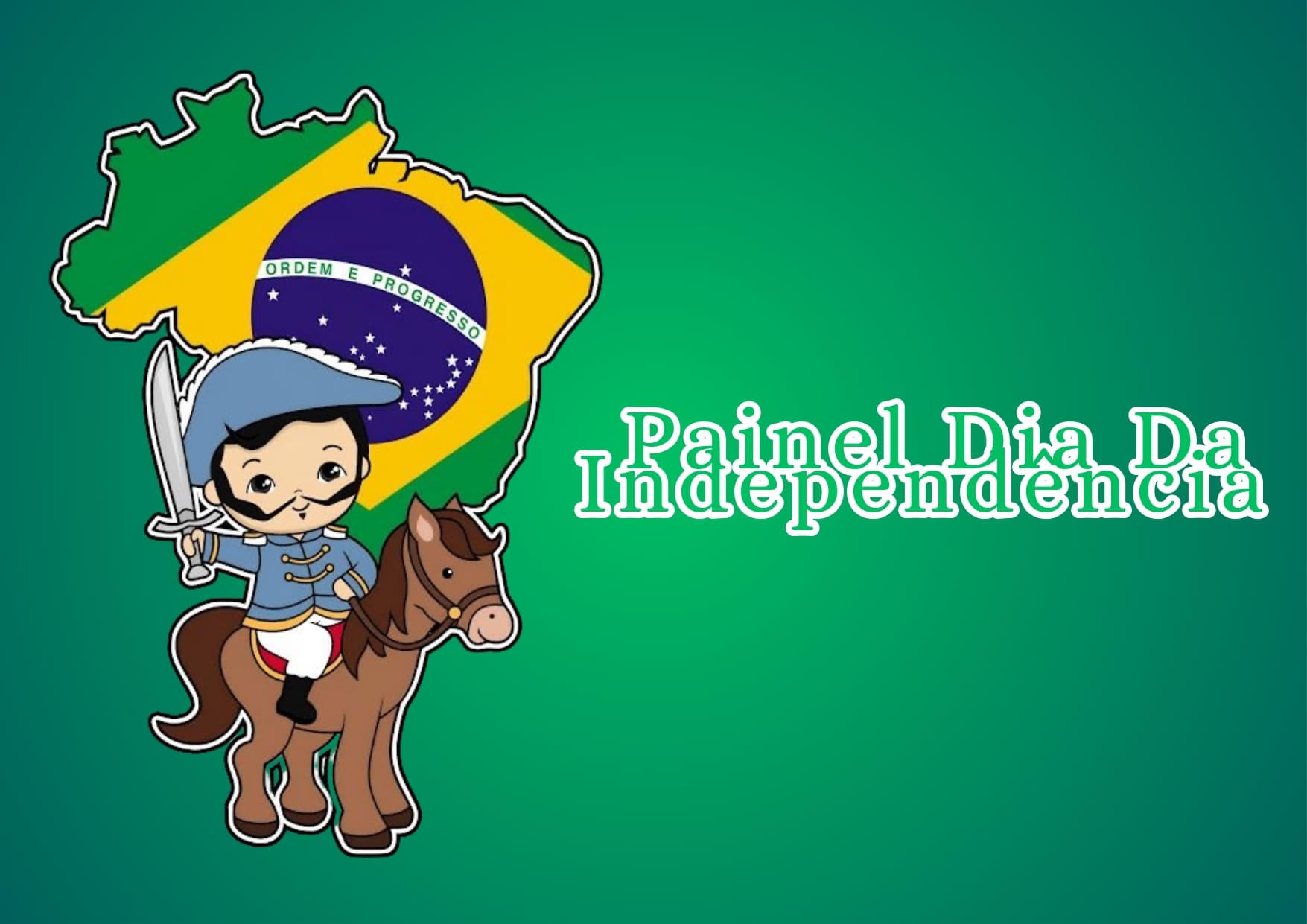 Painel interativo dia da independência – PDF para Imprimir — amostra 2: Formato e entrega