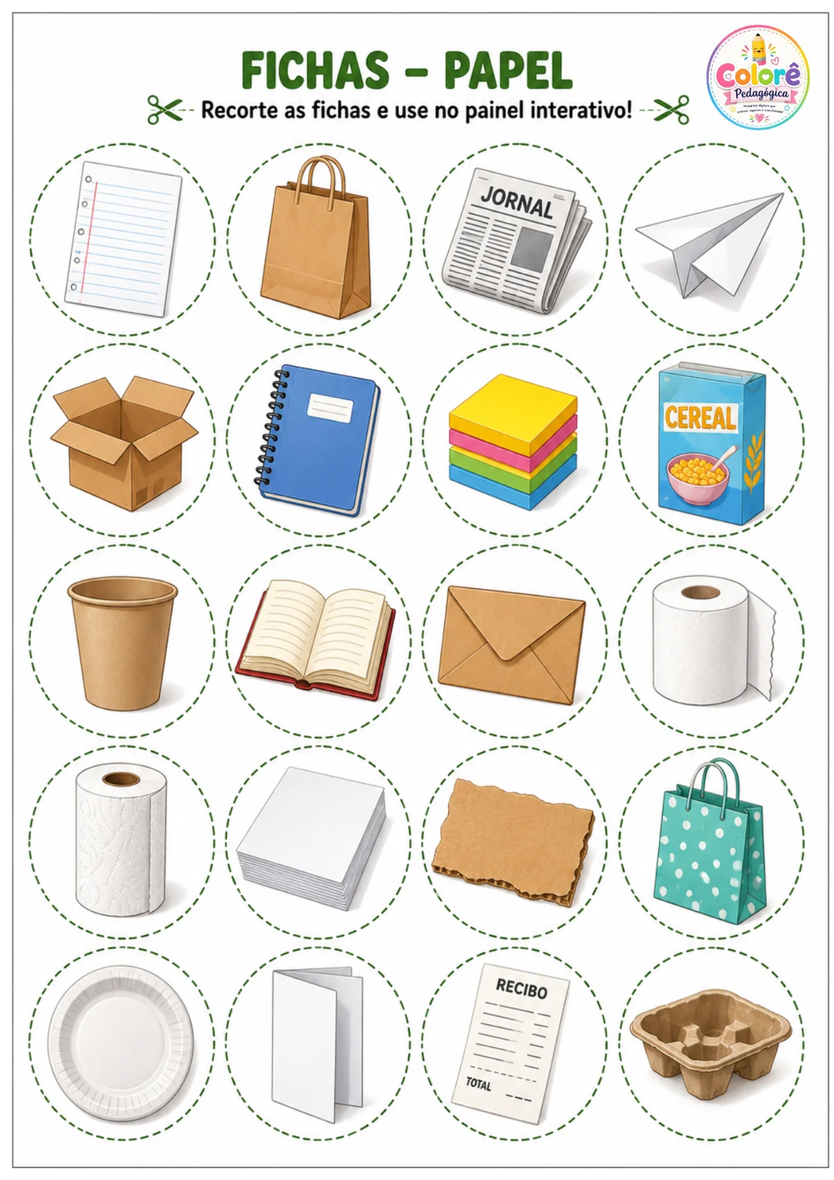 Painel interativo do Meio Ambiente.Transforme sua aula. — amostra 2: Painel interativo do Meio Ambiente
