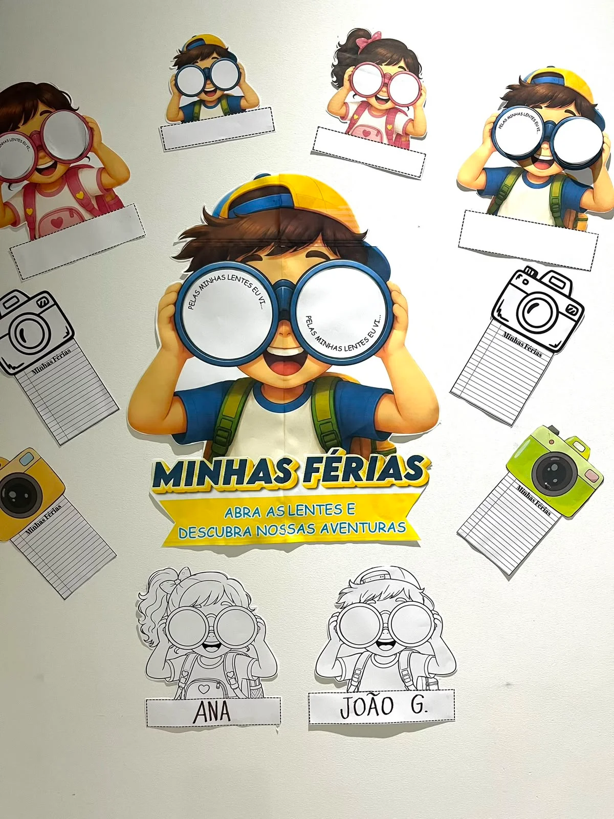 Painel Interativo + Livrinho das Férias – PDF para Imprimir — capa do material