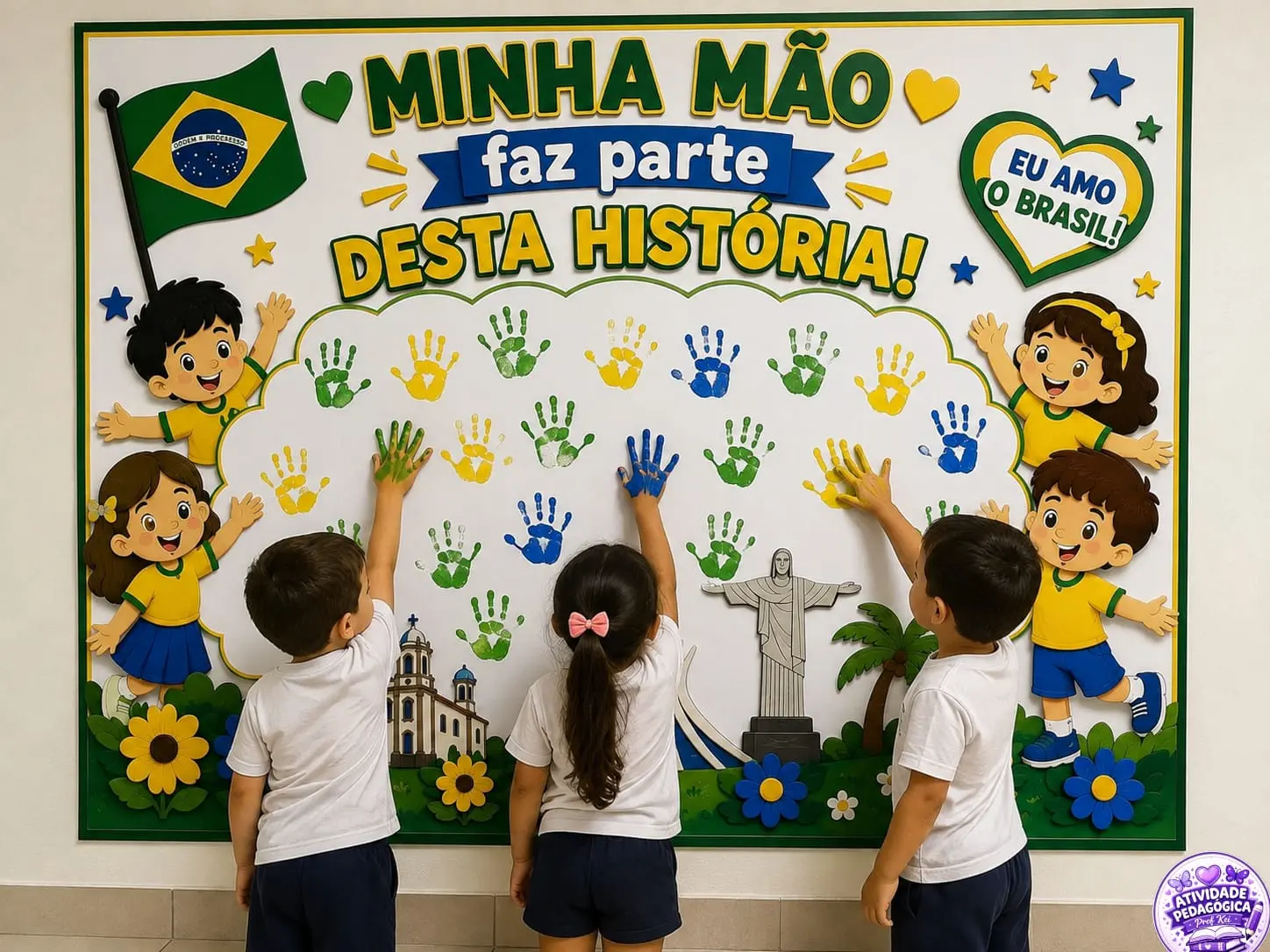 PAINEL INTERATIVO – MINHA MÃO FAZ PARTE DESTA HISTÓRIA! — capa do material