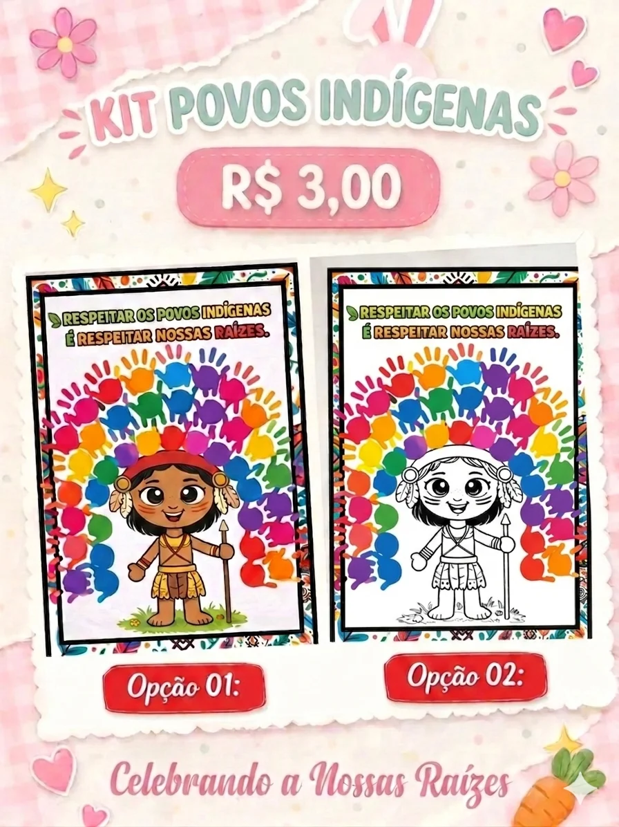 🎨 Painel interativo Povos Indígenas — capa do material