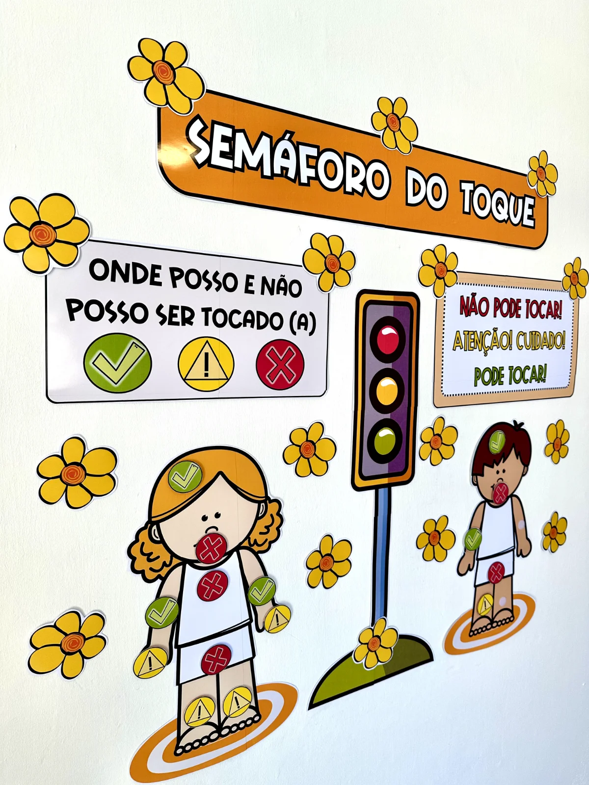 Painel interativo Semáforo do Toque — capa do material