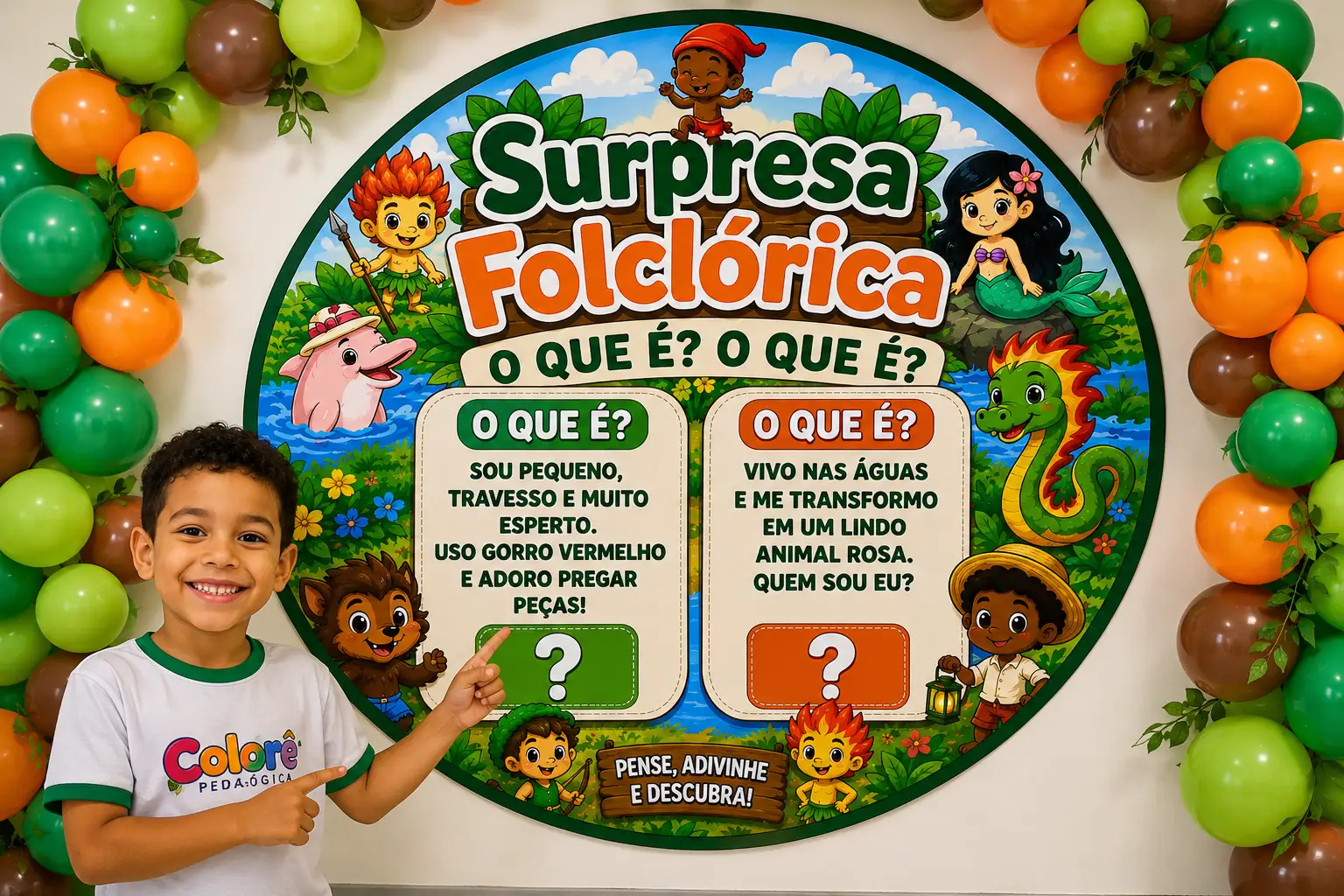 🎈🌿 PAINEL INTERATIVO — SURPRESA FOLCLÓRICA 🌿🎈 — capa do material