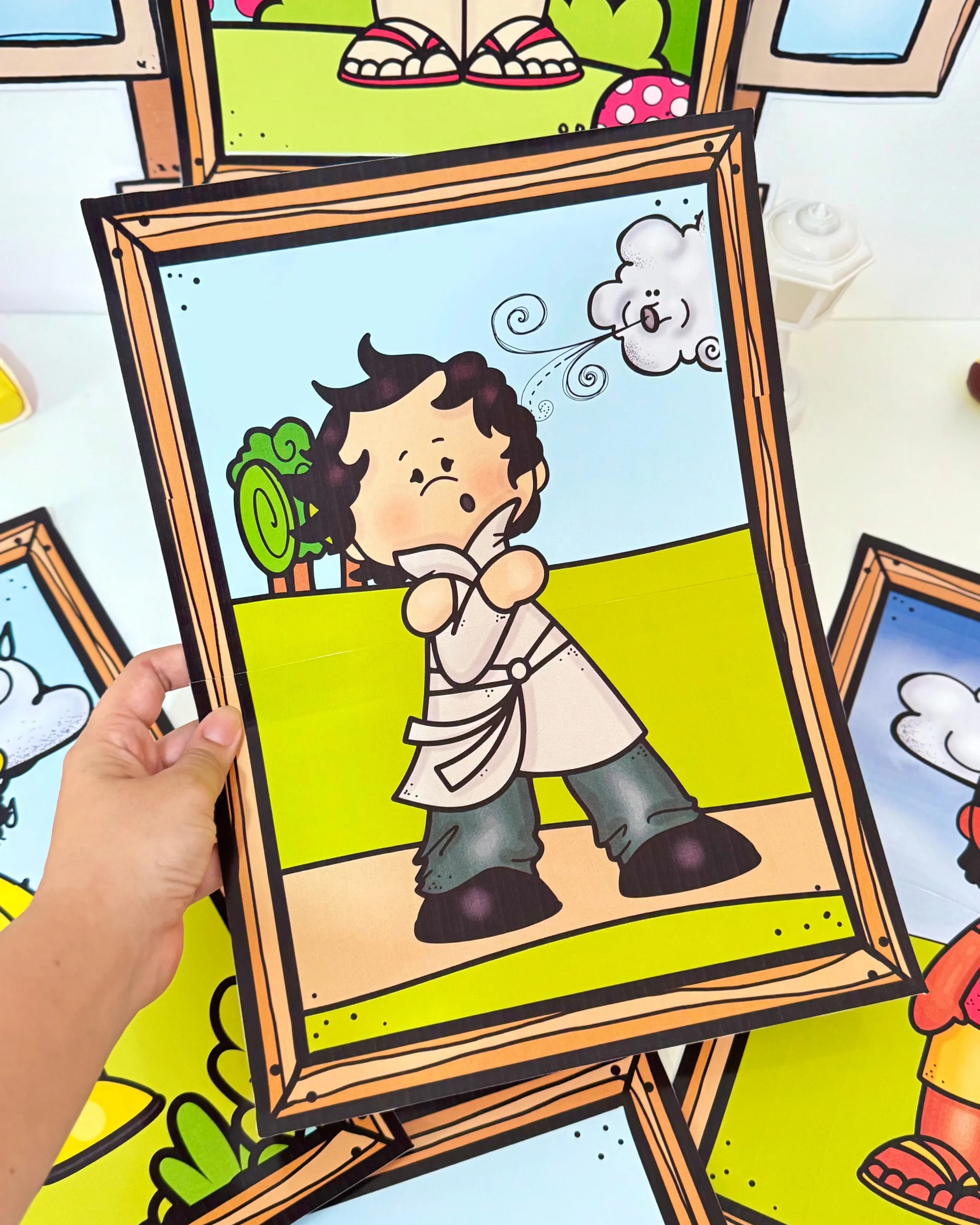 Painel Janela do Tempo para Educação Infantil | Rotina Escolar — amostra 1: Torne o momento de observar e conversar sobre o…