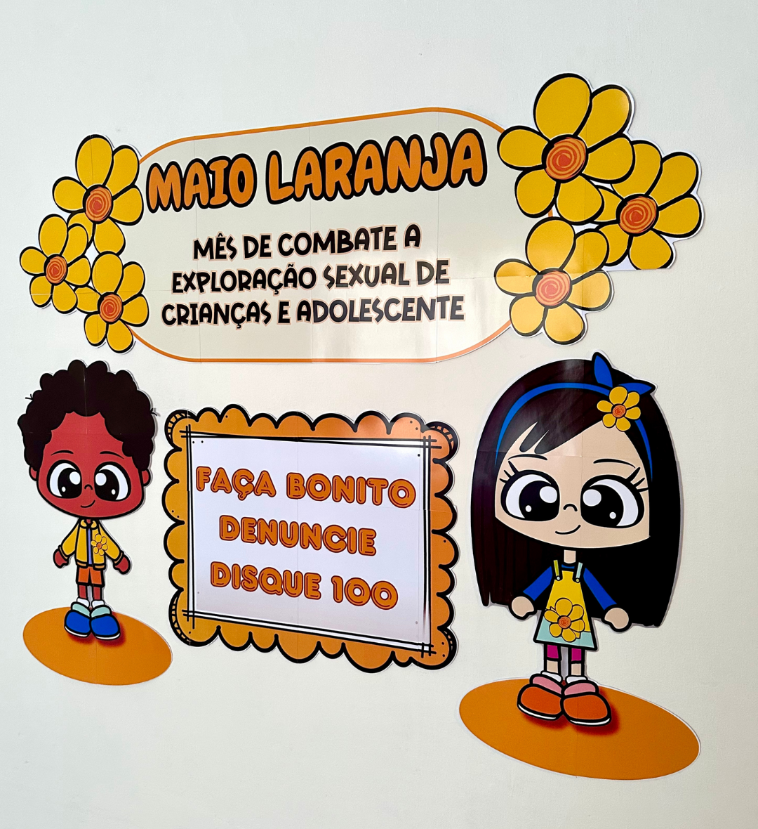 Painel Maio Laranja em PDF para Educação Infantil — amostra 4: Para quem é indicado