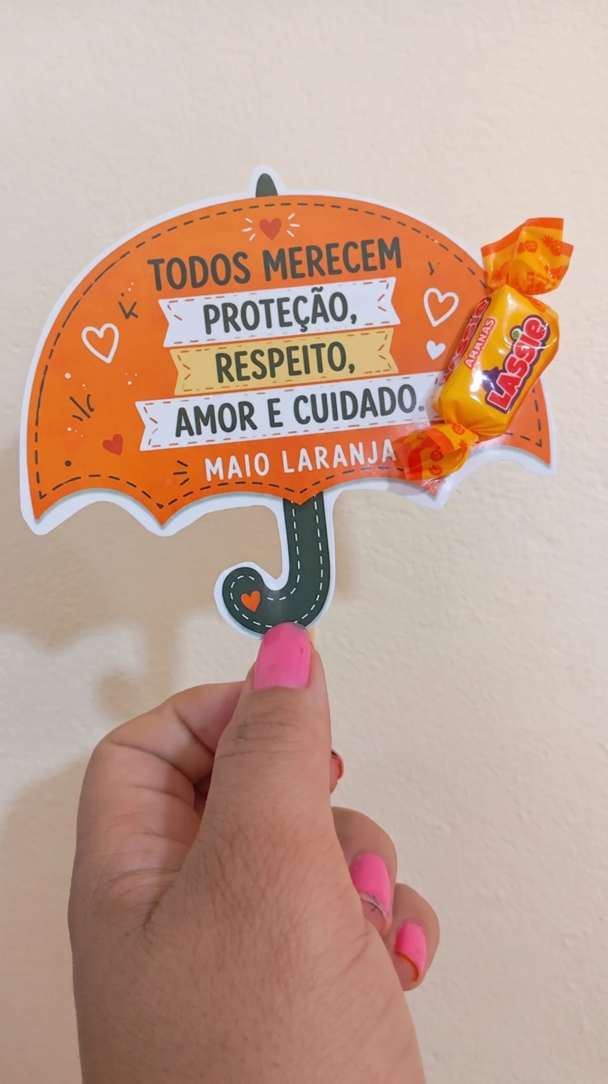 Painel Maio Laranja para Imprimir | Educação Infantil e Ensino Fundamental — amostra 1: Transforme sua sala de aula em um…