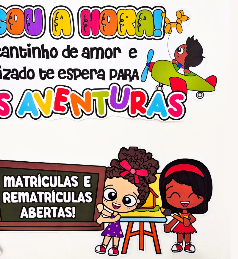 Painel Matrículas e Rematrículas Abertas em PDF para Imprimir — amostra 4: Para quem é indicado