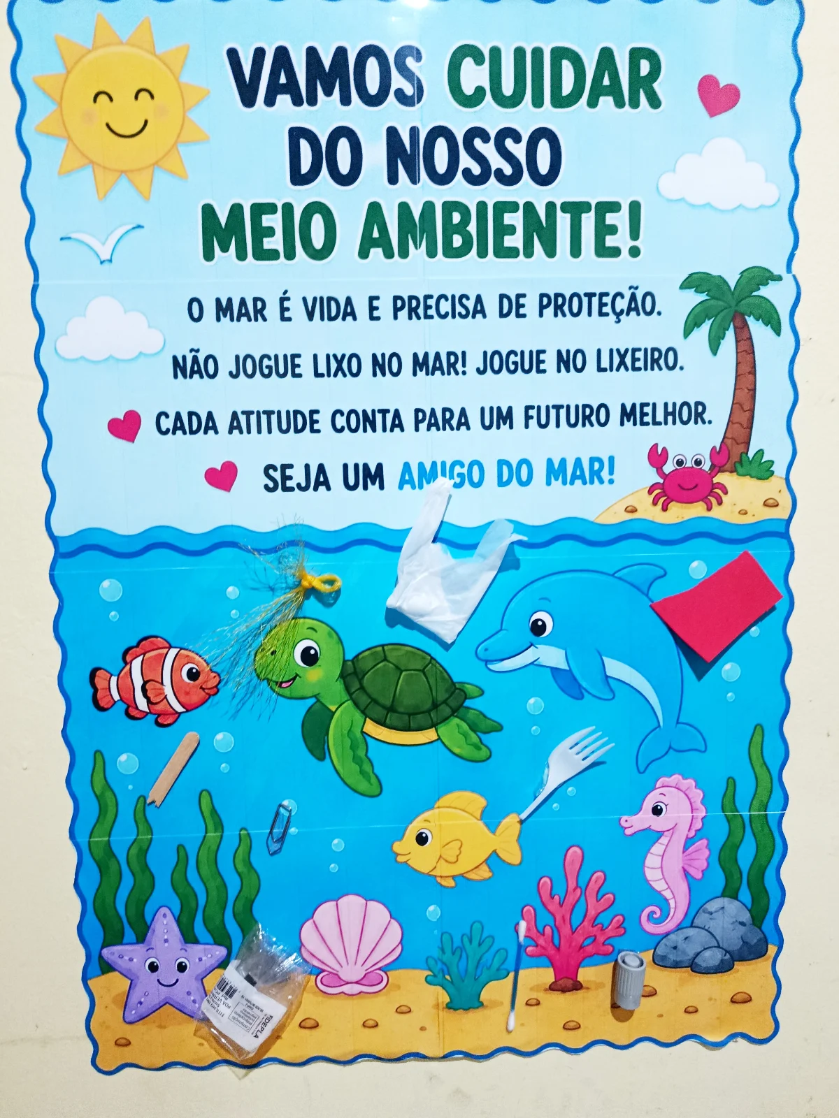 Painel Meio Ambiente para Imprimir - Educação infantil — amostra 4: Que tal trabalhar a conscientização ambiental de forma…