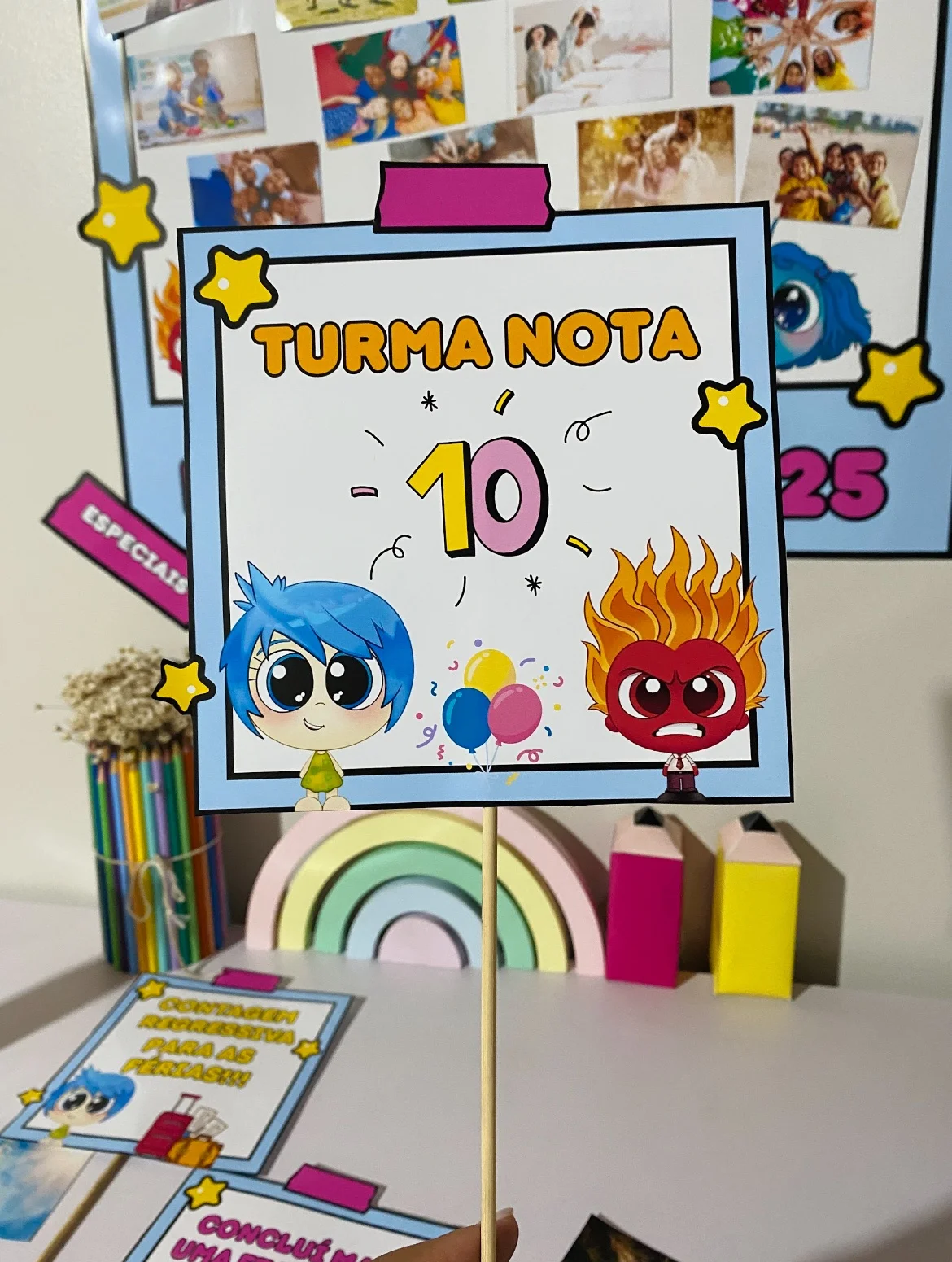 Painel memórias da turma + plaquinhas e lembrancinhas — amostra 4: KIT MEMÓRIAS 2025 – ✨ Encante seus alunos e registre os…