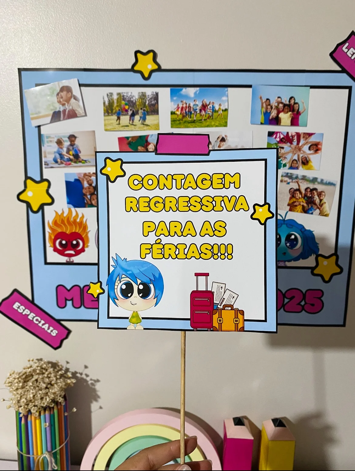 Painel memórias da turma + plaquinhas e lembrancinhas — amostra 5: KIT MEMÓRIAS 2025 – ✨ Encante seus alunos e registre os…