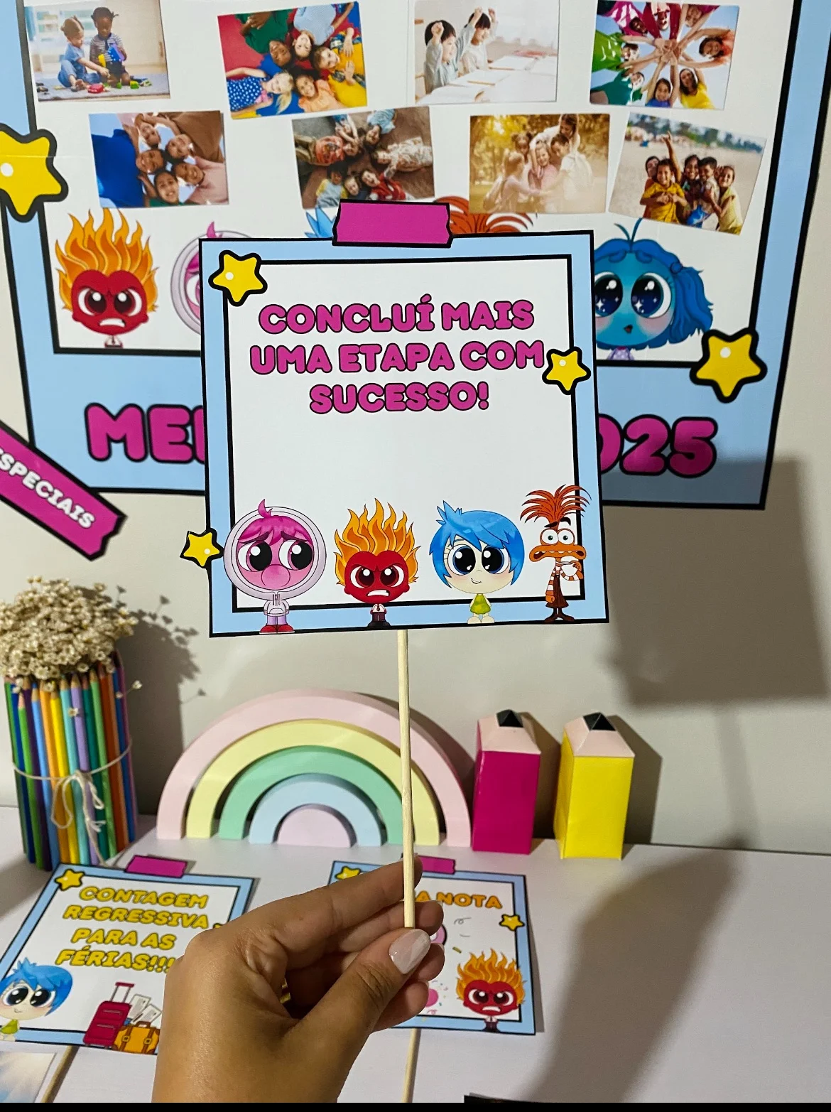 Painel memórias da turma + plaquinhas e lembrancinhas — amostra 6: KIT MEMÓRIAS 2025 – ✨ Encante seus alunos e registre os…
