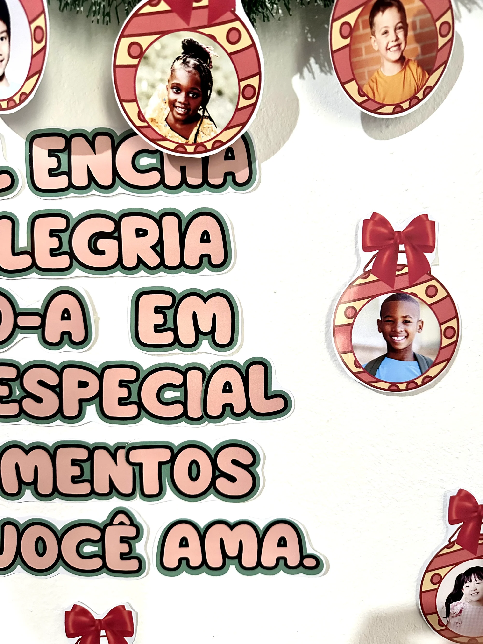 Painel Natal : Decoração Sala de aula Educação Infantil — amostra 1: Painel de Natal para decoração escolar e ambientes…