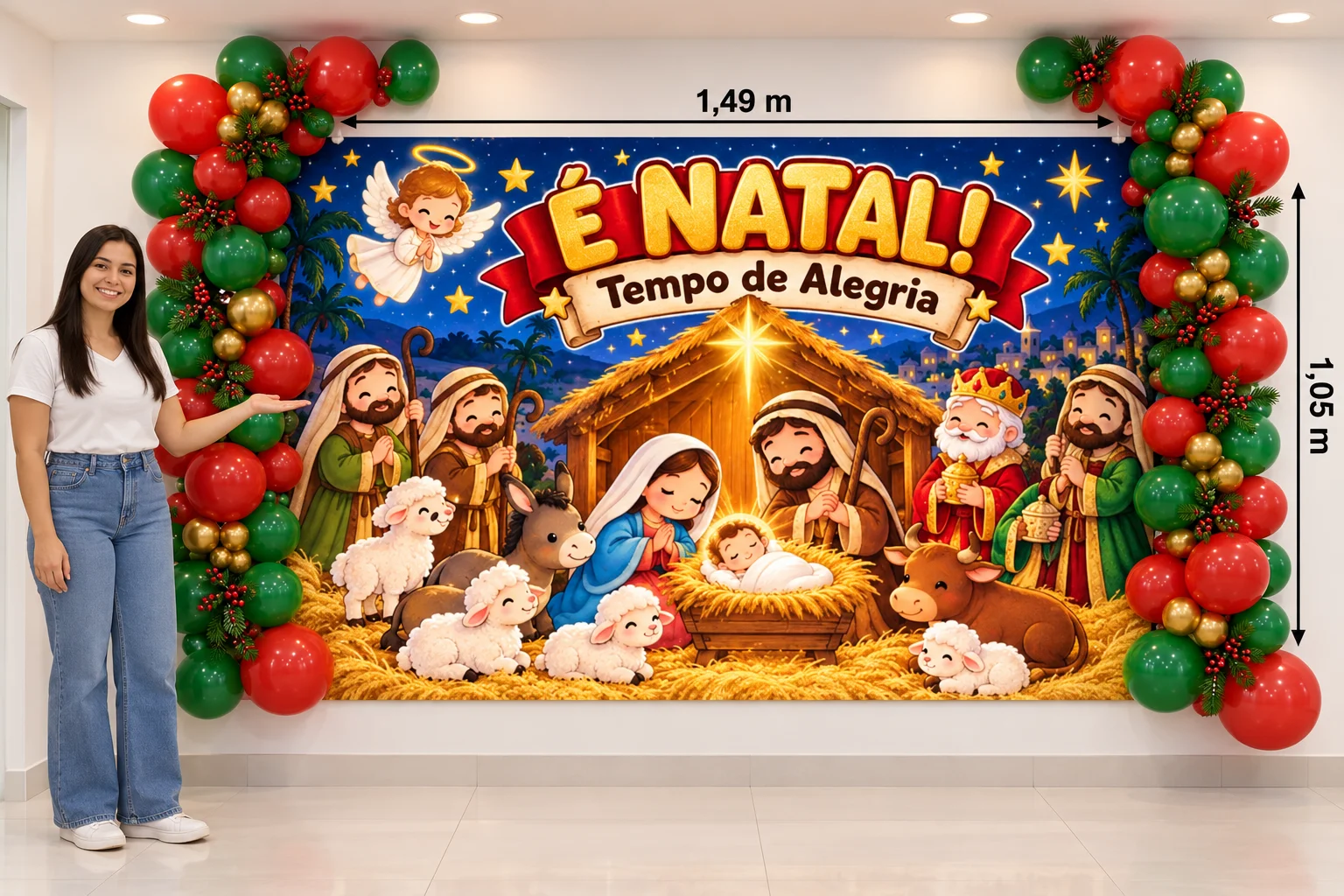 Painel Natalino Cristão para Escola 25 folhas (cópia) — capa do material