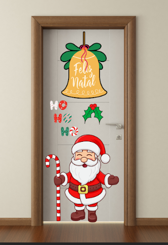 Painel natalino / decoração porta natal – PDF para Imprimir — Datas comemorativas para Educação Infantil: Transforme o…