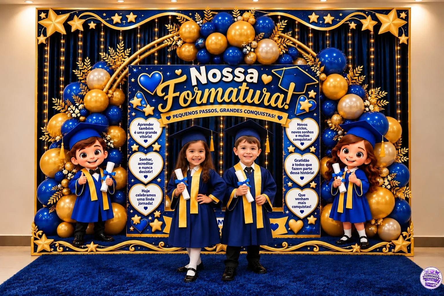 PAINEL NOSSA FORMATURA 2026 ....✨💛🎓 Encerramentos. — capa do material