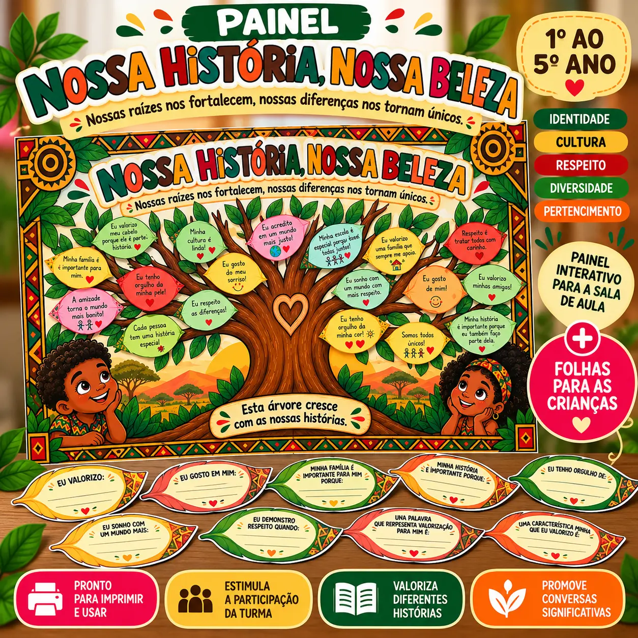 Painel Interativo Consciência Negra — capa do material