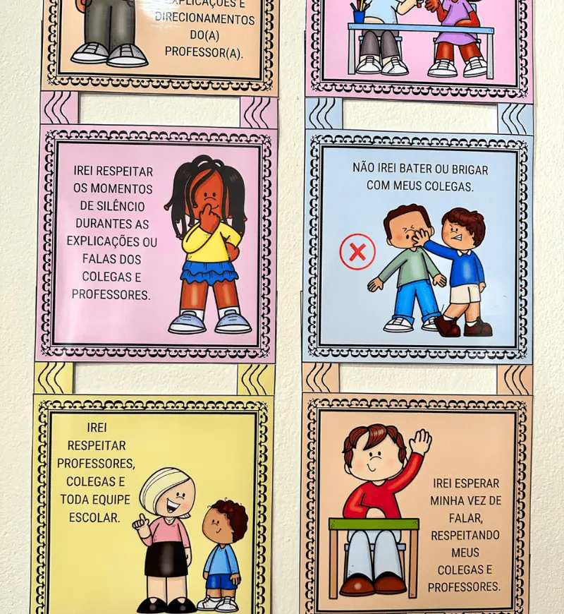 Painel Nossos Combinados em PDF com Livrinho — capa do material