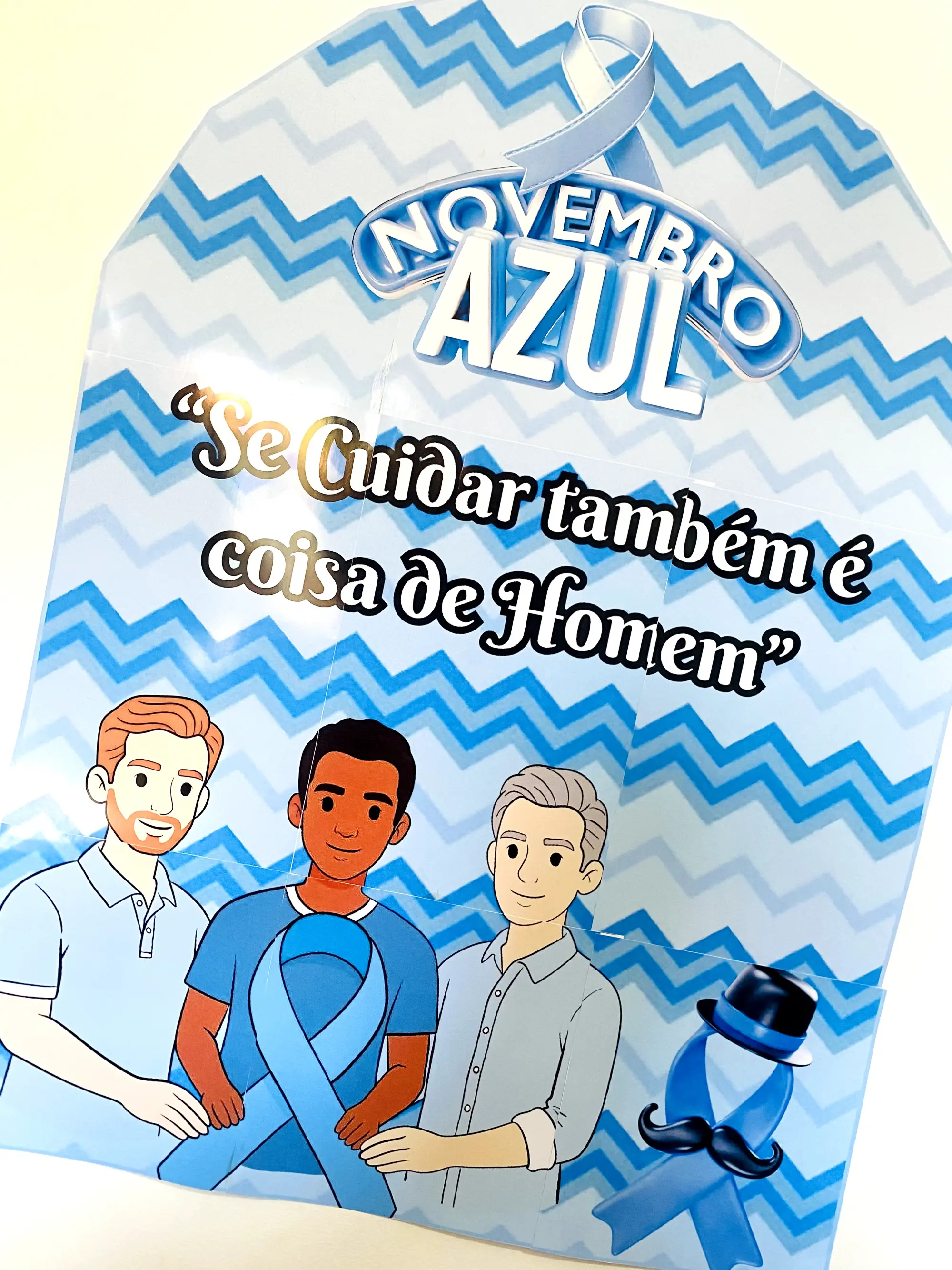 Painel Novembro Azul – Conscientização e Prevenção /Fundamental — capa do material