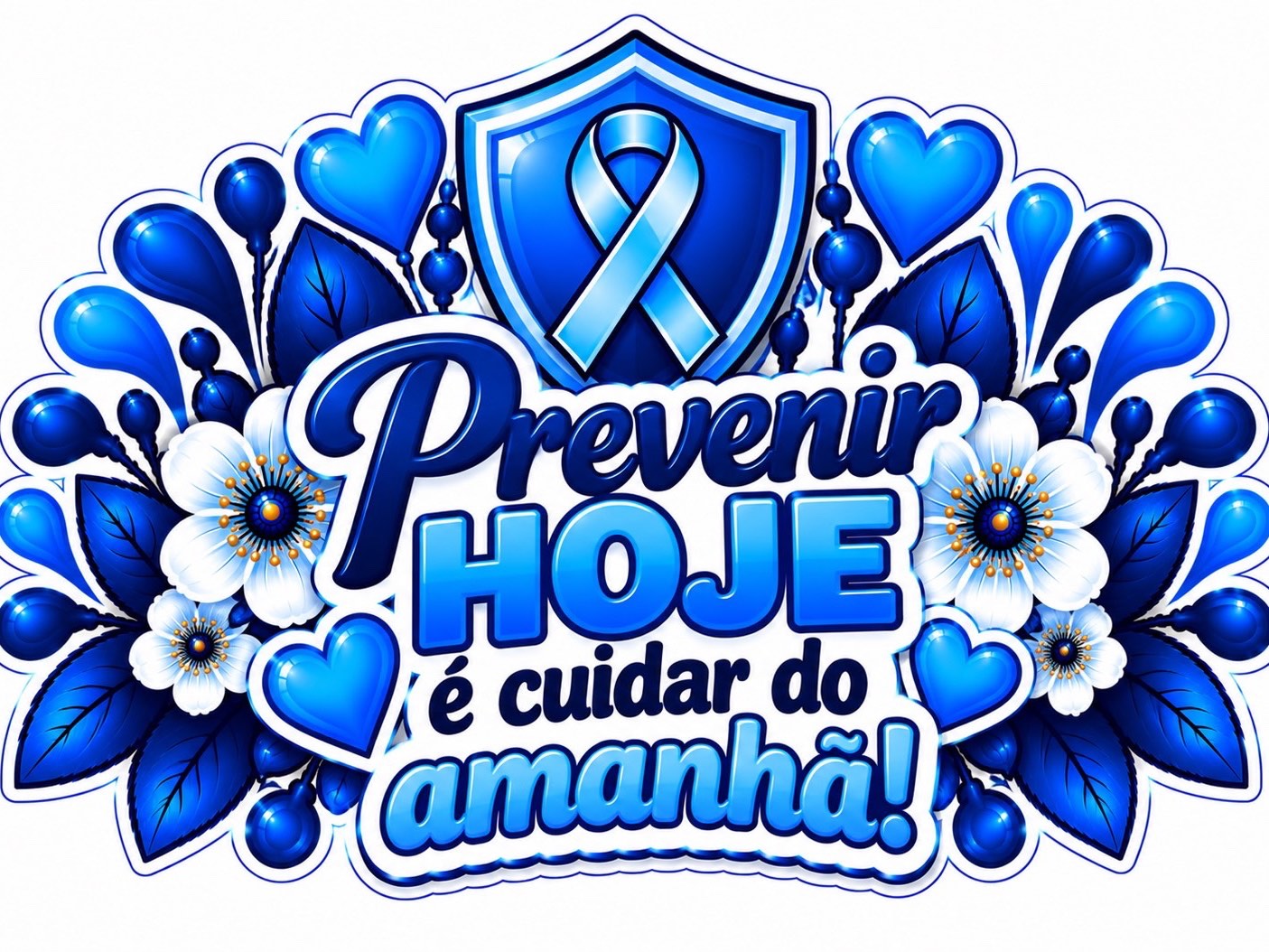 Painel Novembro Azul para Imprimir – Pegue e Monte A3 e A4 — amostra 4: Painel Novembro Azul para imprimir em A3 e A4 Painel Novembro Azul para Imprimir – Pegue e Monte A3 e A4 — amostra 4: Painel Novembro Azul para imprimir em A3 e A4