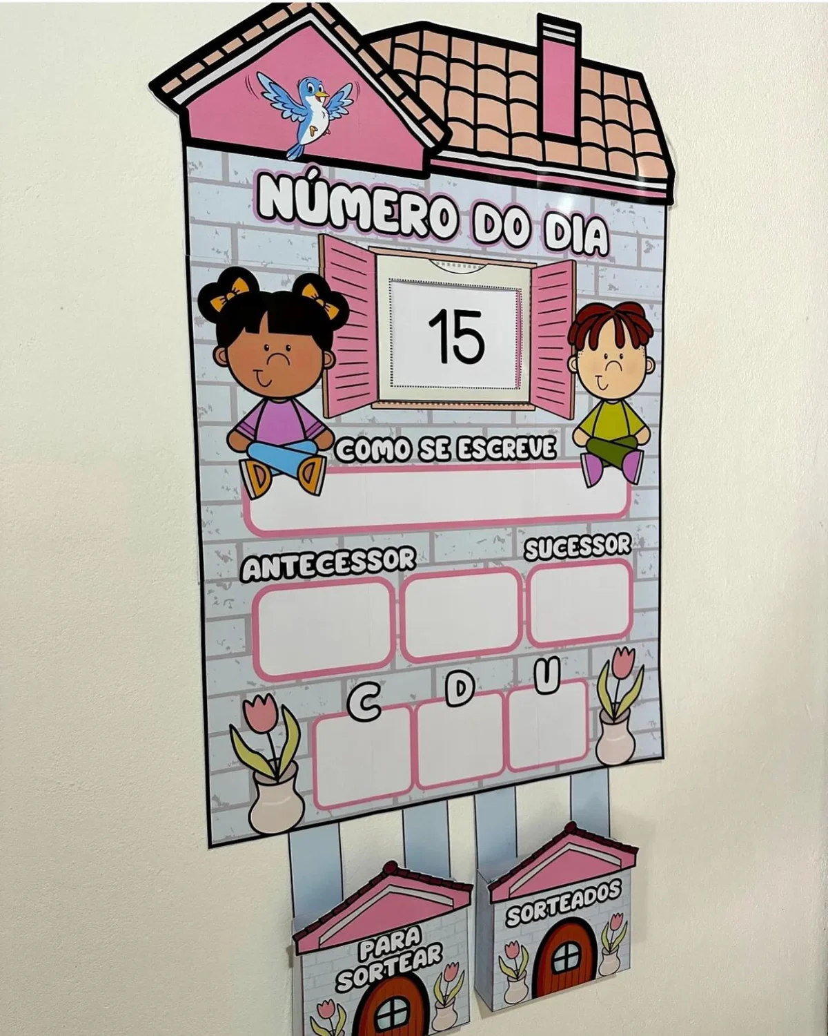 Painel número do dia – Material Pedagógico — Alfabetização para Educação Infantil: O cartaz Número do Dia vai em PDF, já…