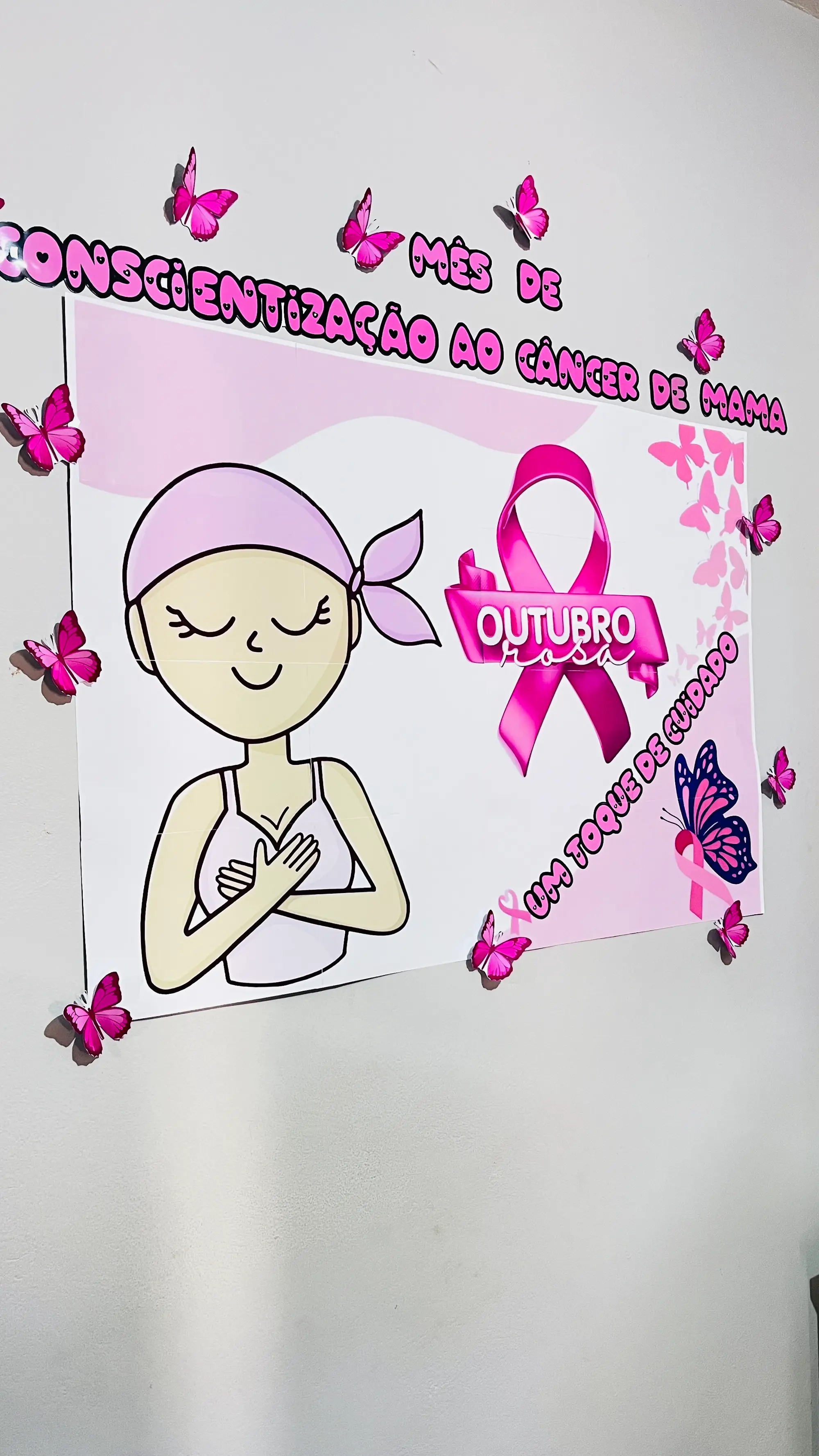 💗 Painel Outubro Rosa 💗 Arquivo em PDF Pronto para Imprimir 💗 — amostra 3: 🌸 Outubro Rosa: Um Toque de Cuidado que… 💗 Painel Outubro Rosa 💗 Arquivo em PDF Pronto para Imprimir 💗 — amostra 3: 🌸 Outubro Rosa: Um Toque de Cuidado que…