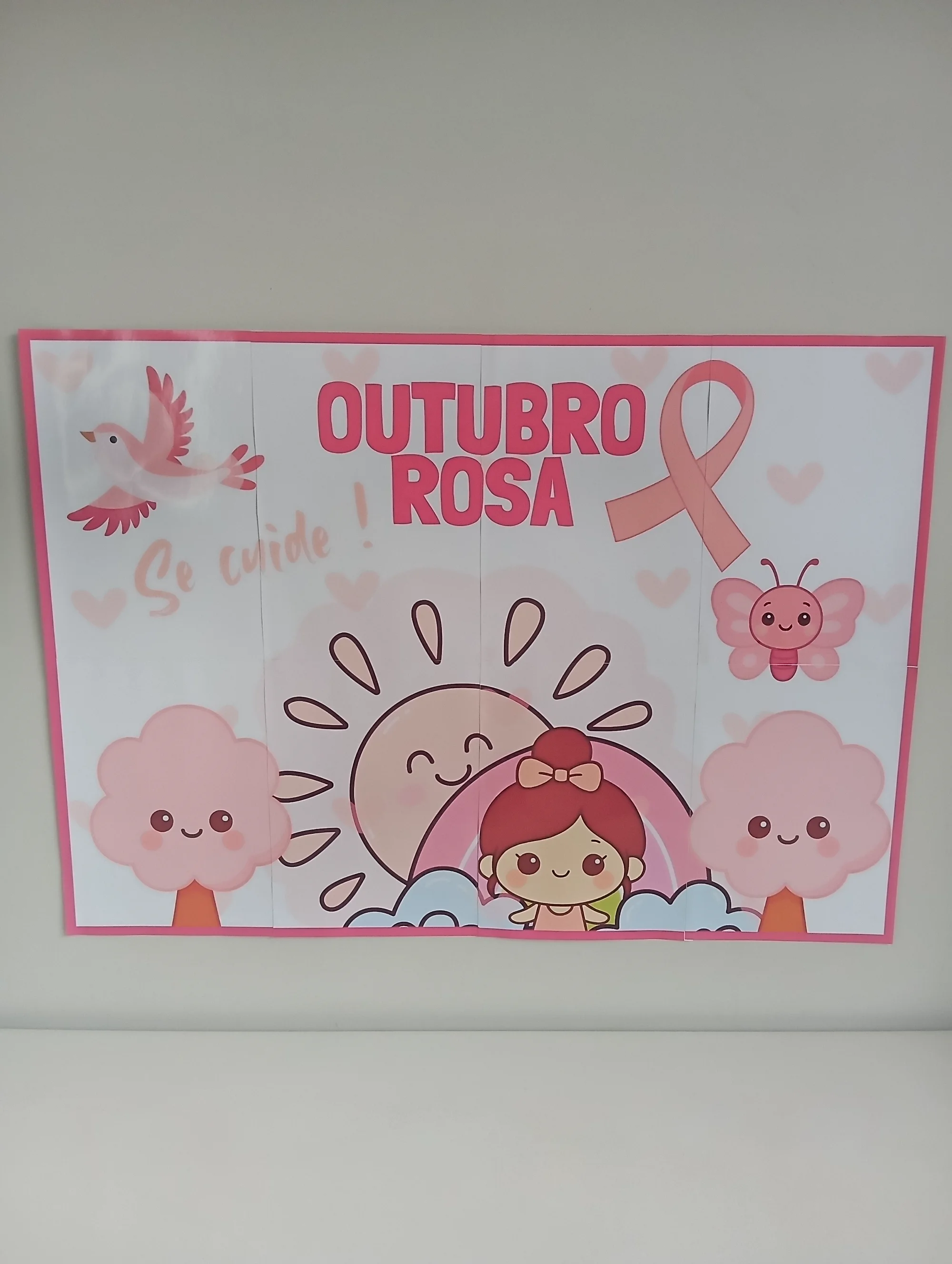 🎀 Painel Outubro Rosa + Cartãozinho 🎀 — Datas comemorativas para Todas as séries: Um toque de amor e conscientização para…