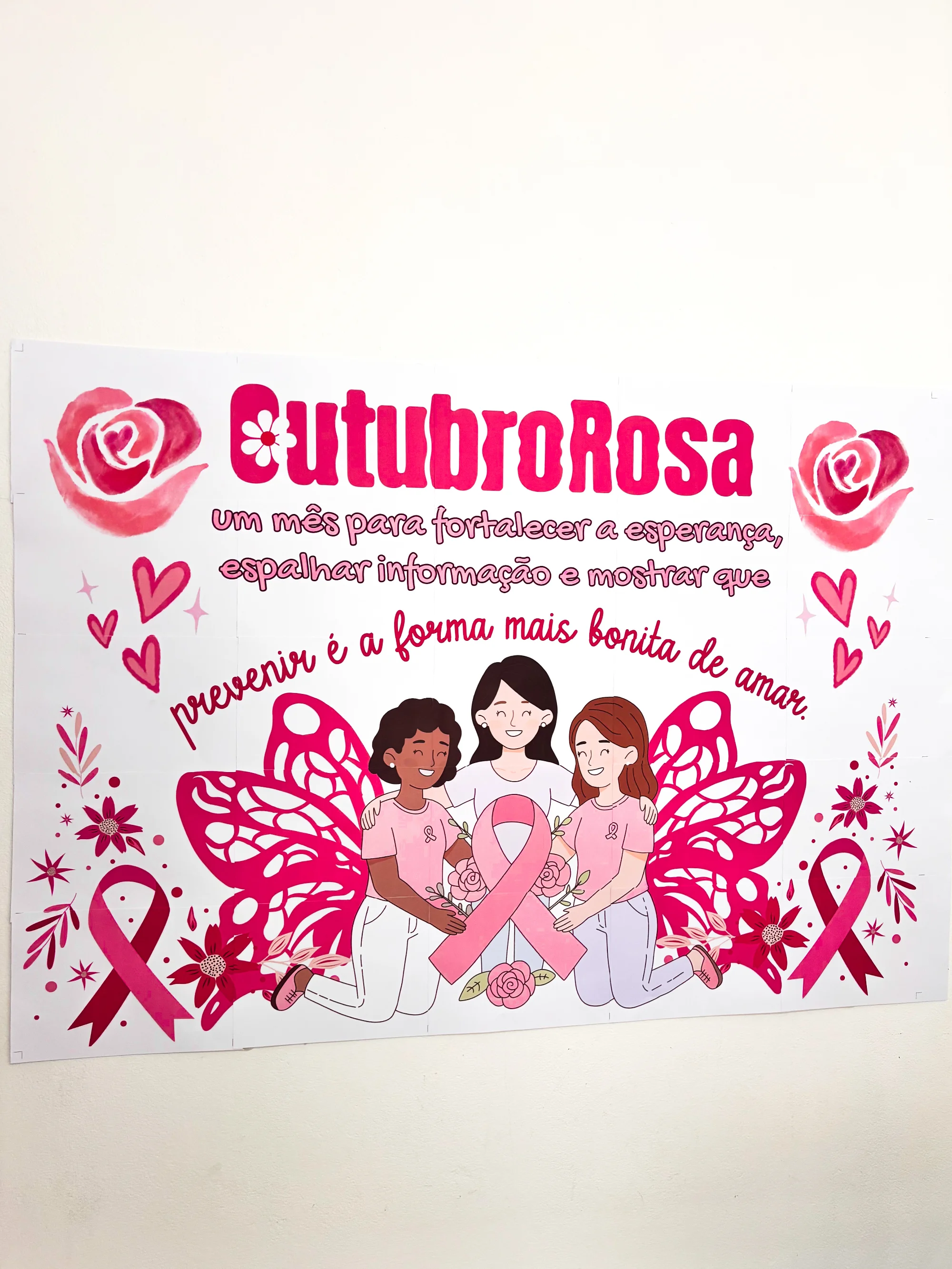 Painel Outubro Rosa – Conscientização, Prevenção e Autocuidado — capa do material