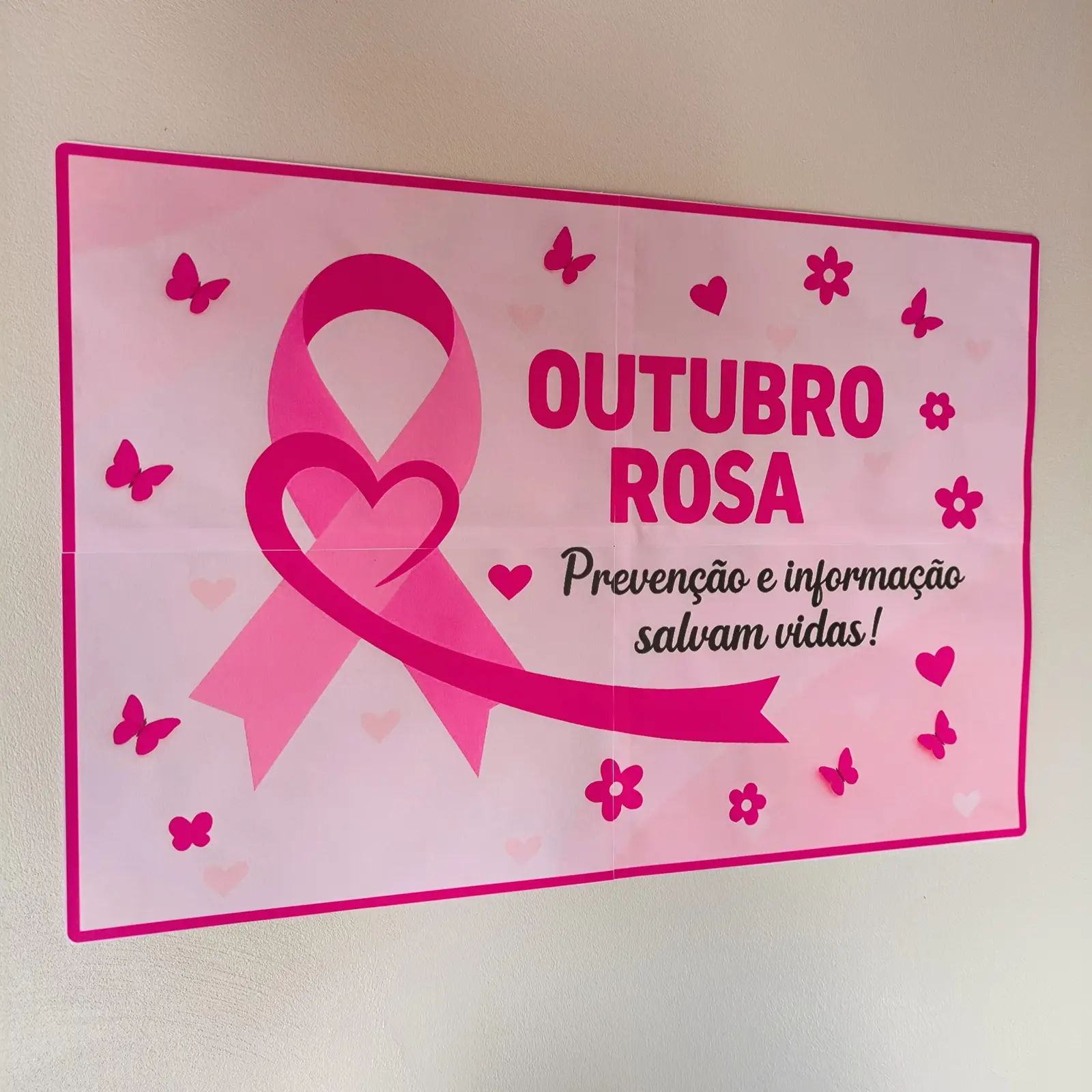Painel Outubro Rosa, em PDF – Prevenção e Informação Salvam Vidas — amostra 2: Leve conscientização e acolhimento para sua… Painel Outubro Rosa, em PDF – Prevenção e Informação Salvam Vidas — amostra 2: Leve conscientização e acolhimento para sua…
