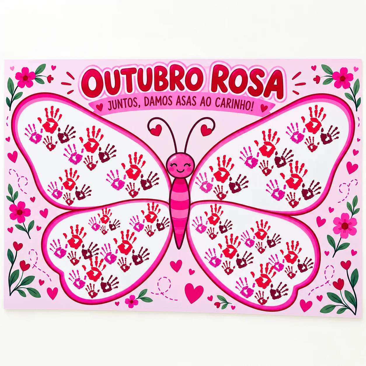 Painel Outubro Rosa – Juntos, Damos Asas ao Carinho! | Decoração para Imprimir — amostra 2: Como utilizar em escolas e… Painel Outubro Rosa – Juntos, Damos Asas ao Carinho! | Decoração para Imprimir — amostra 2: Como utilizar em escolas e…