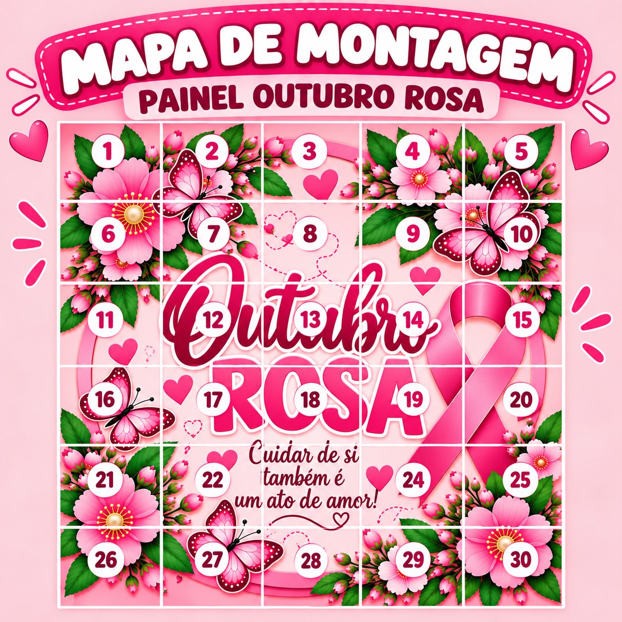 Painel Outubro Rosa para Imprimir – Arquivo PDF — amostra 2: Transforme qualquer espaço com um lindo Painel Outubro Rosa ,… Painel Outubro Rosa para Imprimir – Arquivo PDF — amostra 2: Transforme qualquer espaço com um lindo Painel Outubro Rosa ,…