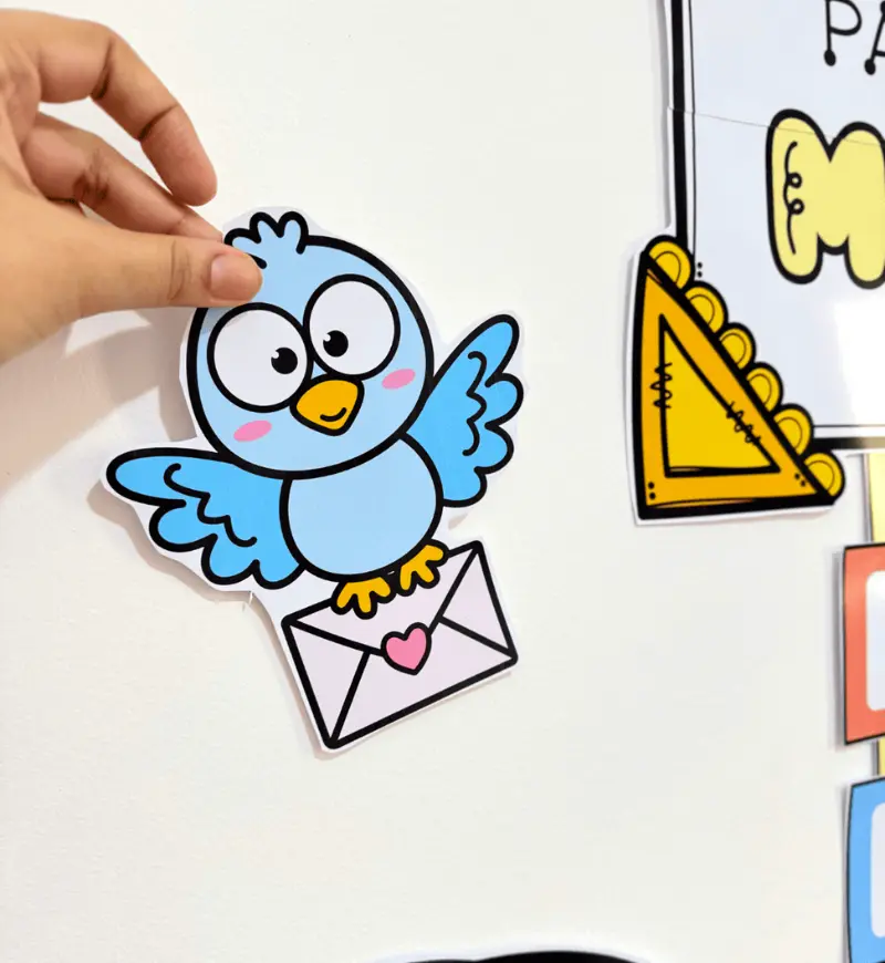 Painel Palavrinhas Mágicas para Educação Infantil e Anos Iniciais — amostra 1: Painel Palavrinhas Mágicas para decorar a sala