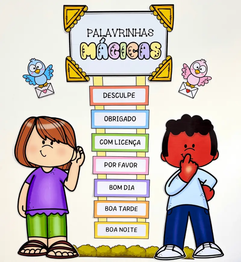 Painel Palavrinhas Mágicas para Educação Infantil e Anos Iniciais — capa do material