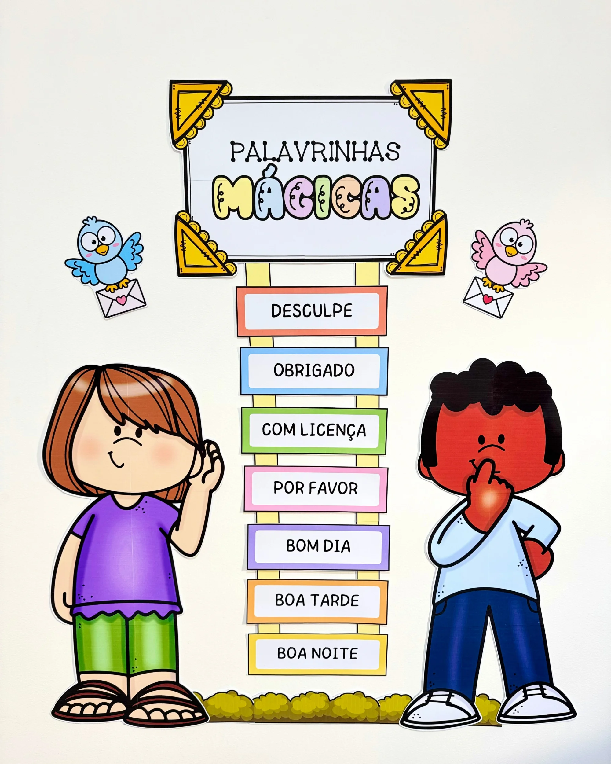 Painel Palavrinhas Mágicas para Educação Infantil e Anos Iniciais — amostra 5: Painel Palavrinhas Mágicas para turmas da…